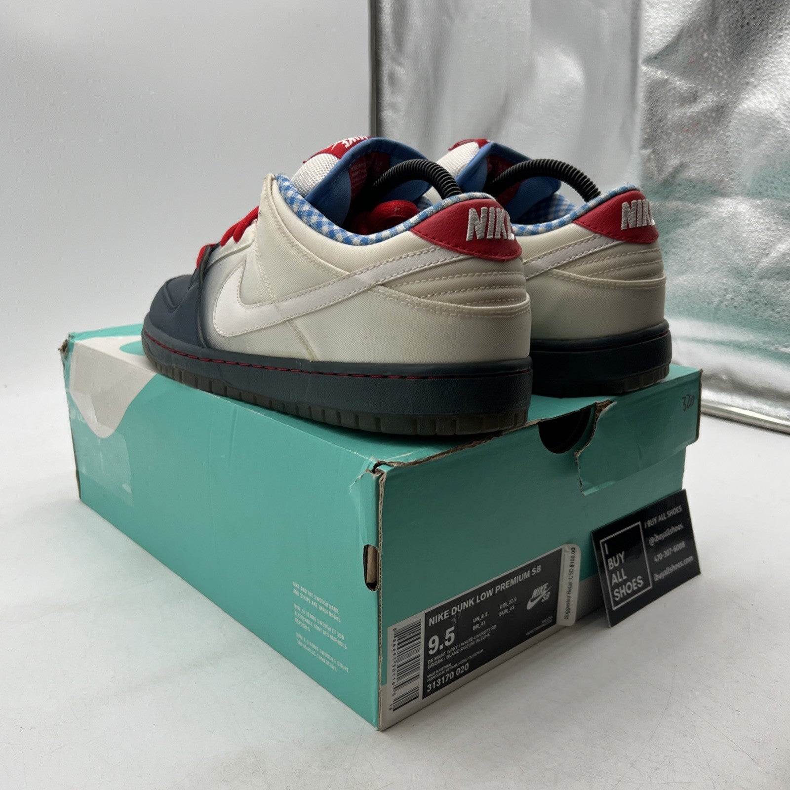 Size 9.5 - Nike Dunk Premium SB Low Dorothy (313170-020)