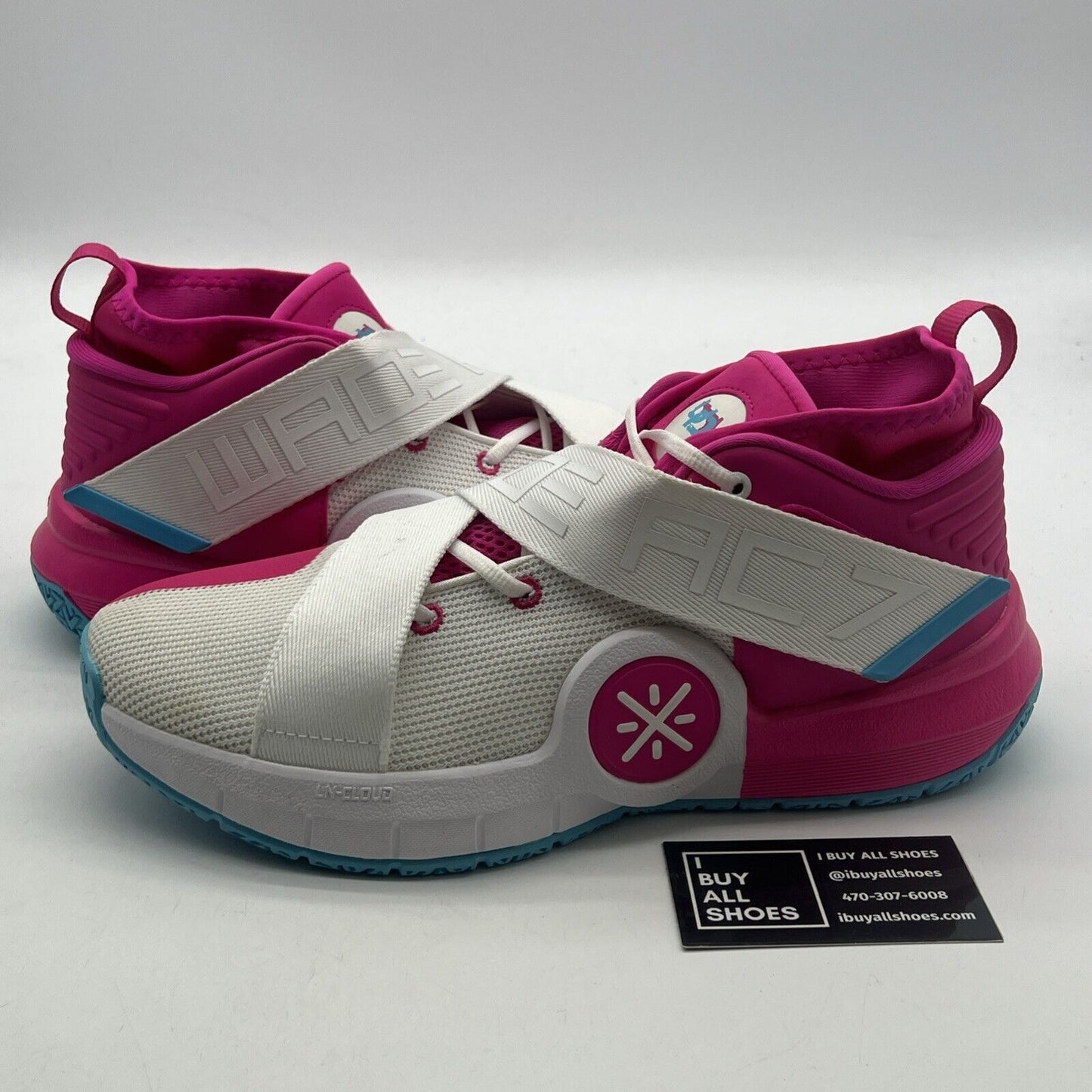 Size 11 - Li-Ning Wade All City 7 “White Pink” Way Of Wade