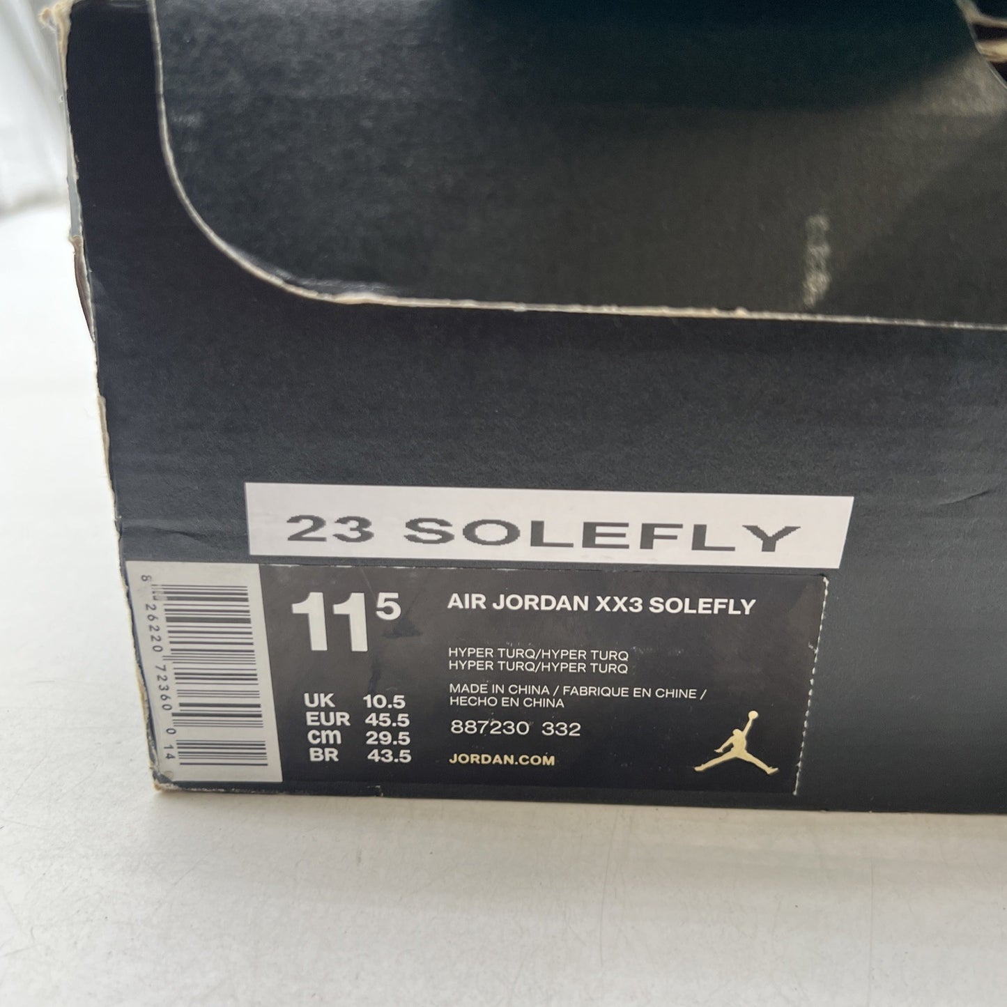 Size 11.5 - SoleFly x Air Jordan 23 Retro Florida Marlins (887230-332)