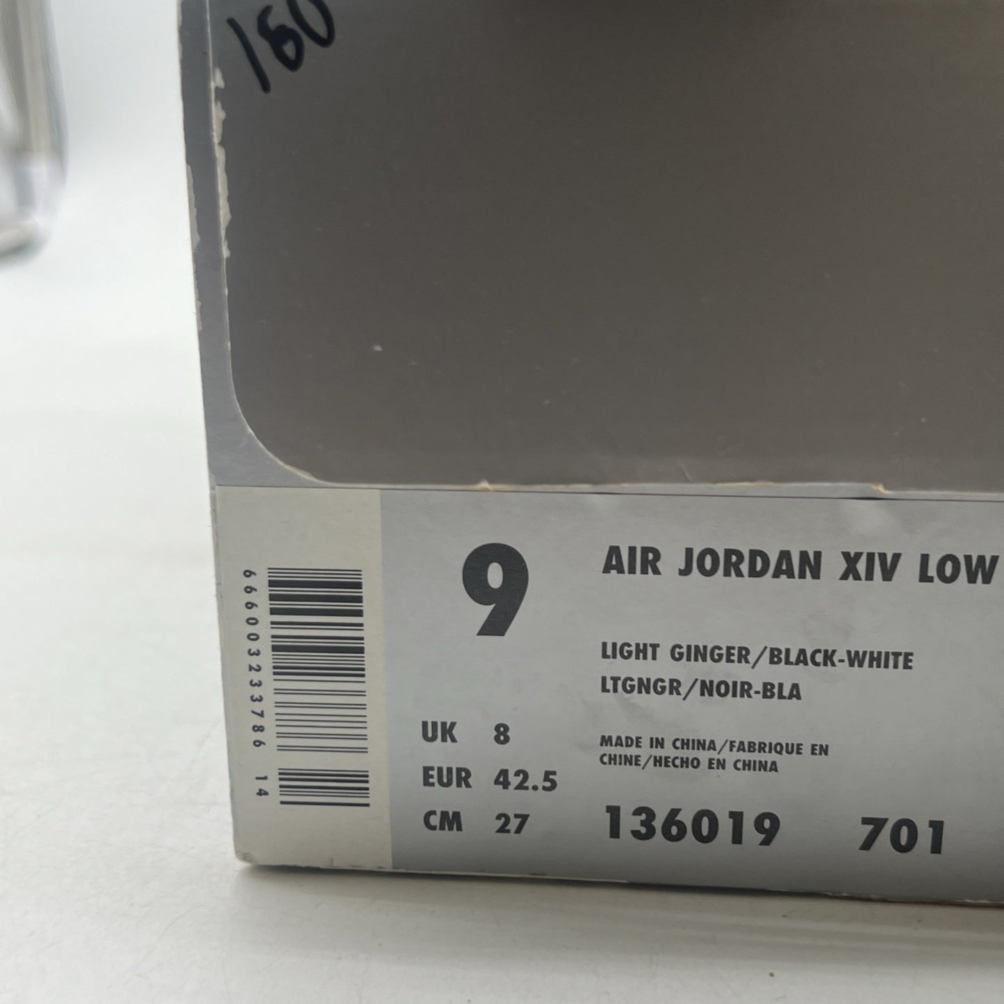 Size 9 - Air Jordan 14 OG Low Ginger 1999 (136019-701)