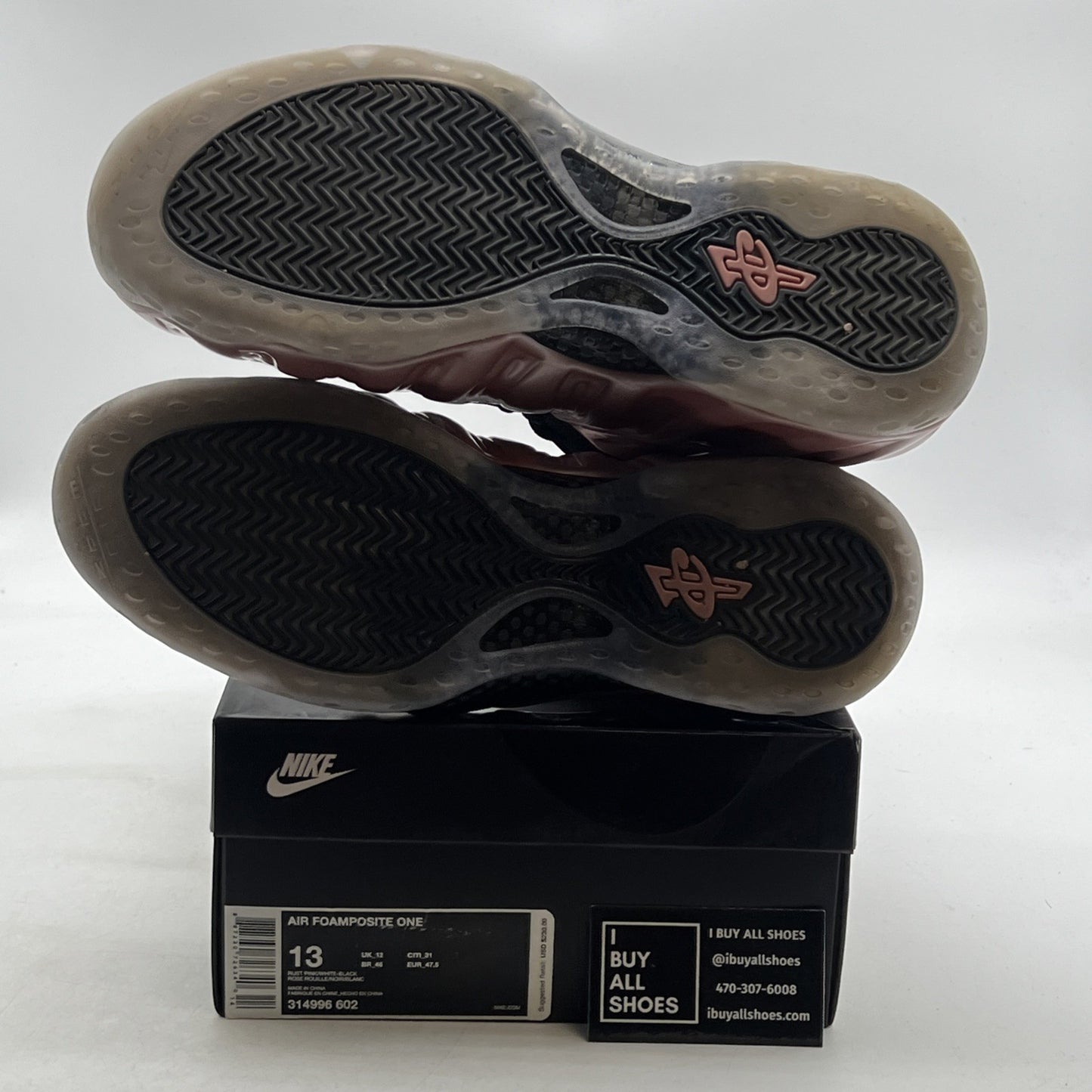 Size 13 - Nike Air Foamposite One Elemental Rose (314996-602)