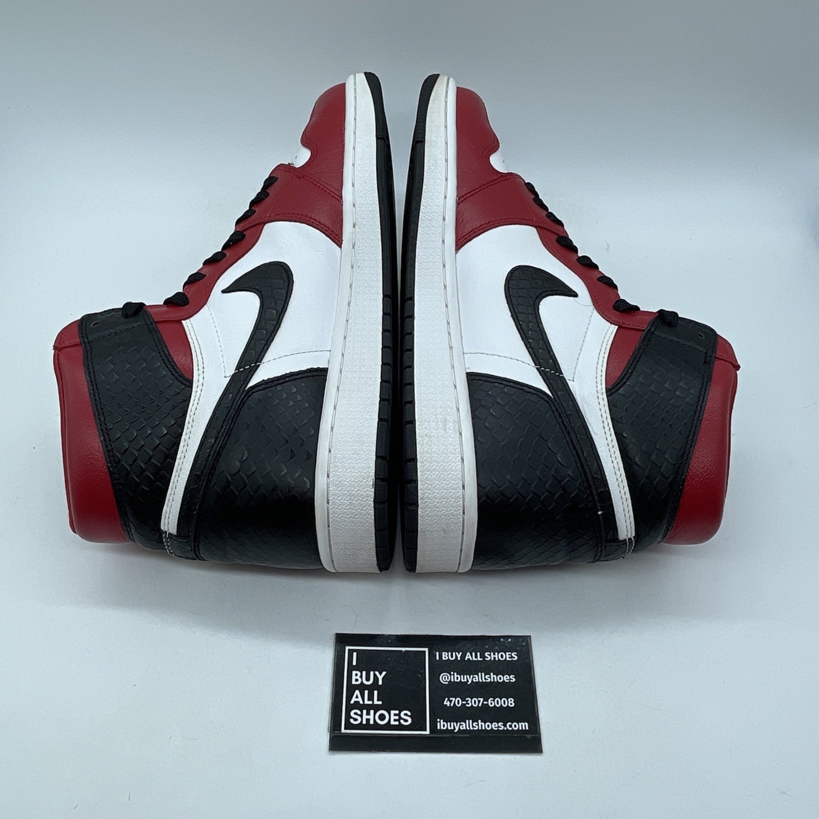 Size 11.5W - Air Jordan 1 Retro OG High Satin Red White Leather (CD0461-601)