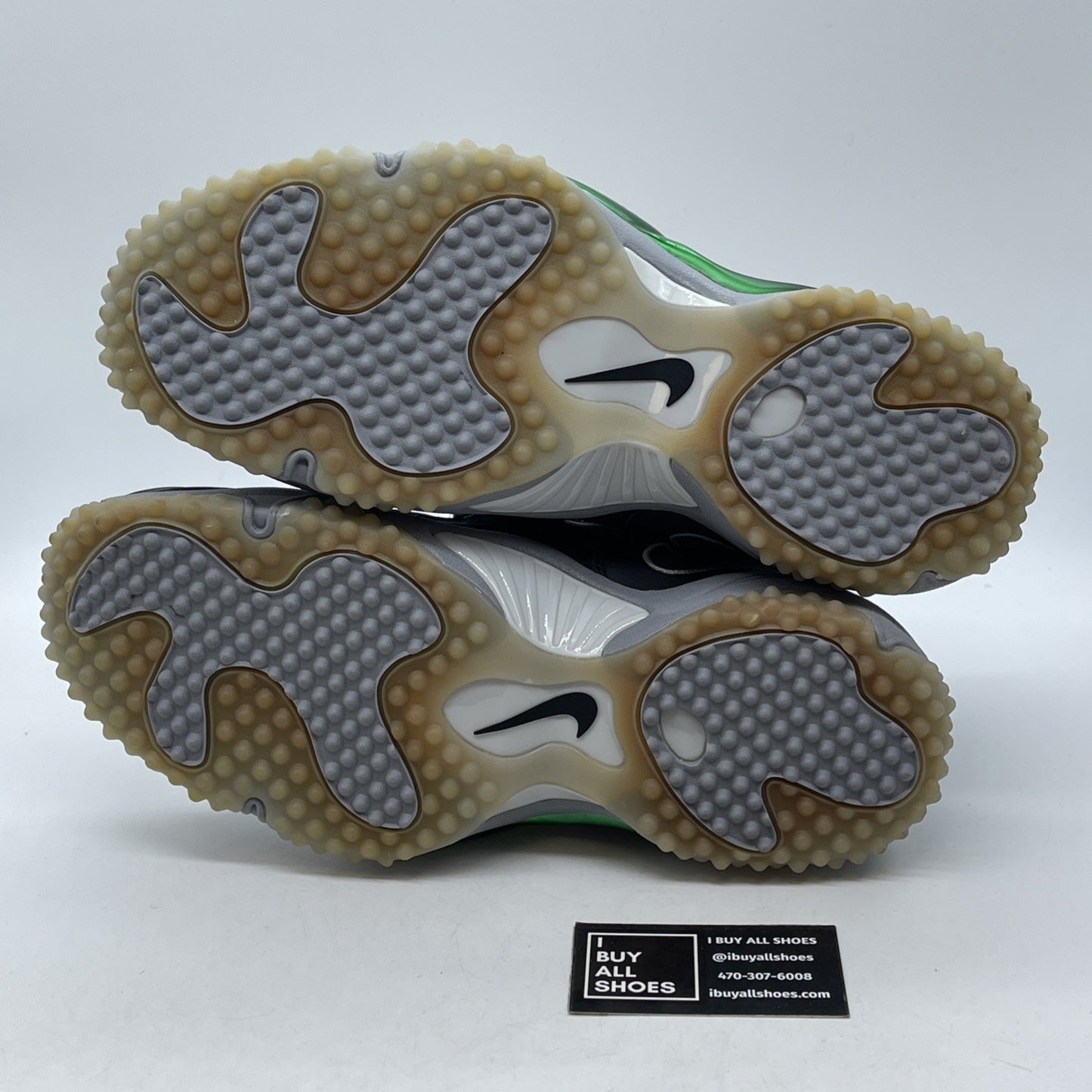 Size 13 - Nike Air Zoom Turf Jet 97 Packers 2013 Grey Black (554989-001)