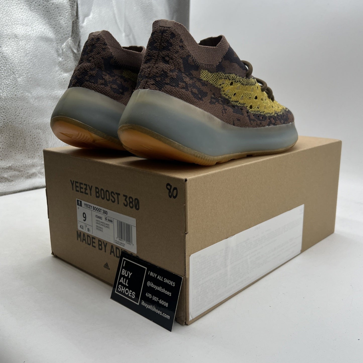 Size 9 - Adidas Yeezy Boost 380 Lmnte (FZ4982)