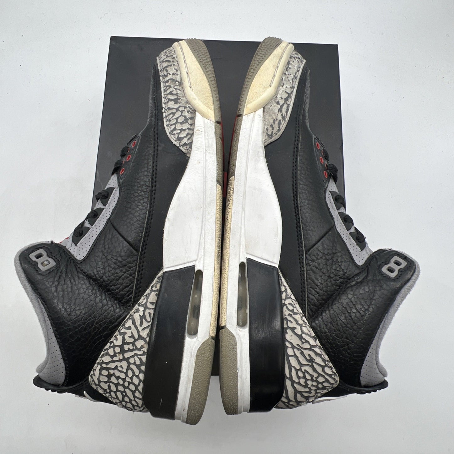 Size 10.5 - Air Jordan 3 Retro OG Mid Black Cement (854262-001)