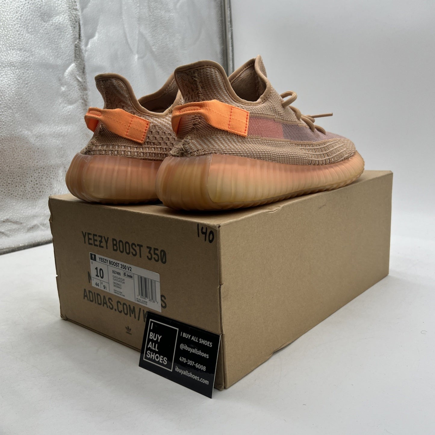 Size 10 - Adidas Yeezy Boost 350 V2 Clay (EG7490)