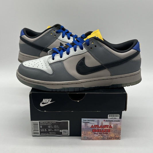 Size 9 - Nike Dunk Low Aggies 2022 Nc A&T Icy Socks Blue Yellow Leather Royal Og