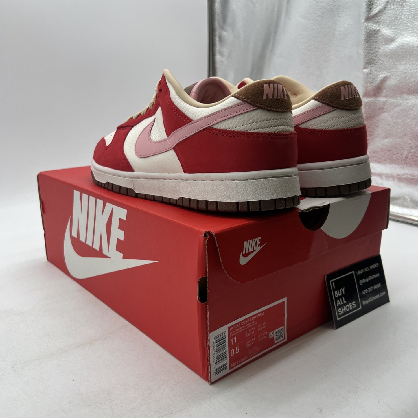 Size 11 - Nike Dunk Premium Low Bacon W (FB7910-600)