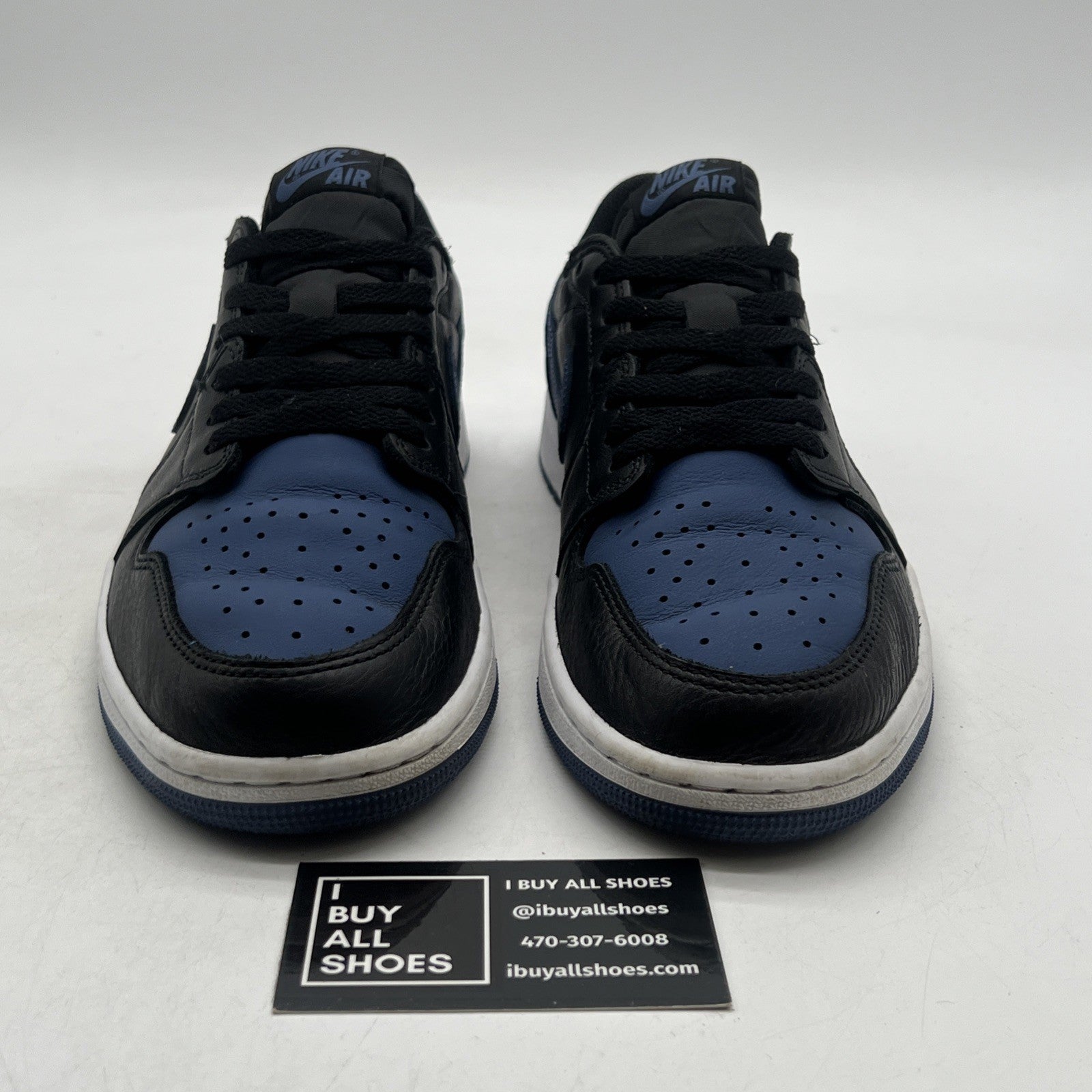 Size 9.5 - Air Jordan 1 Low OG Mystic Navy (CZ0790-041)