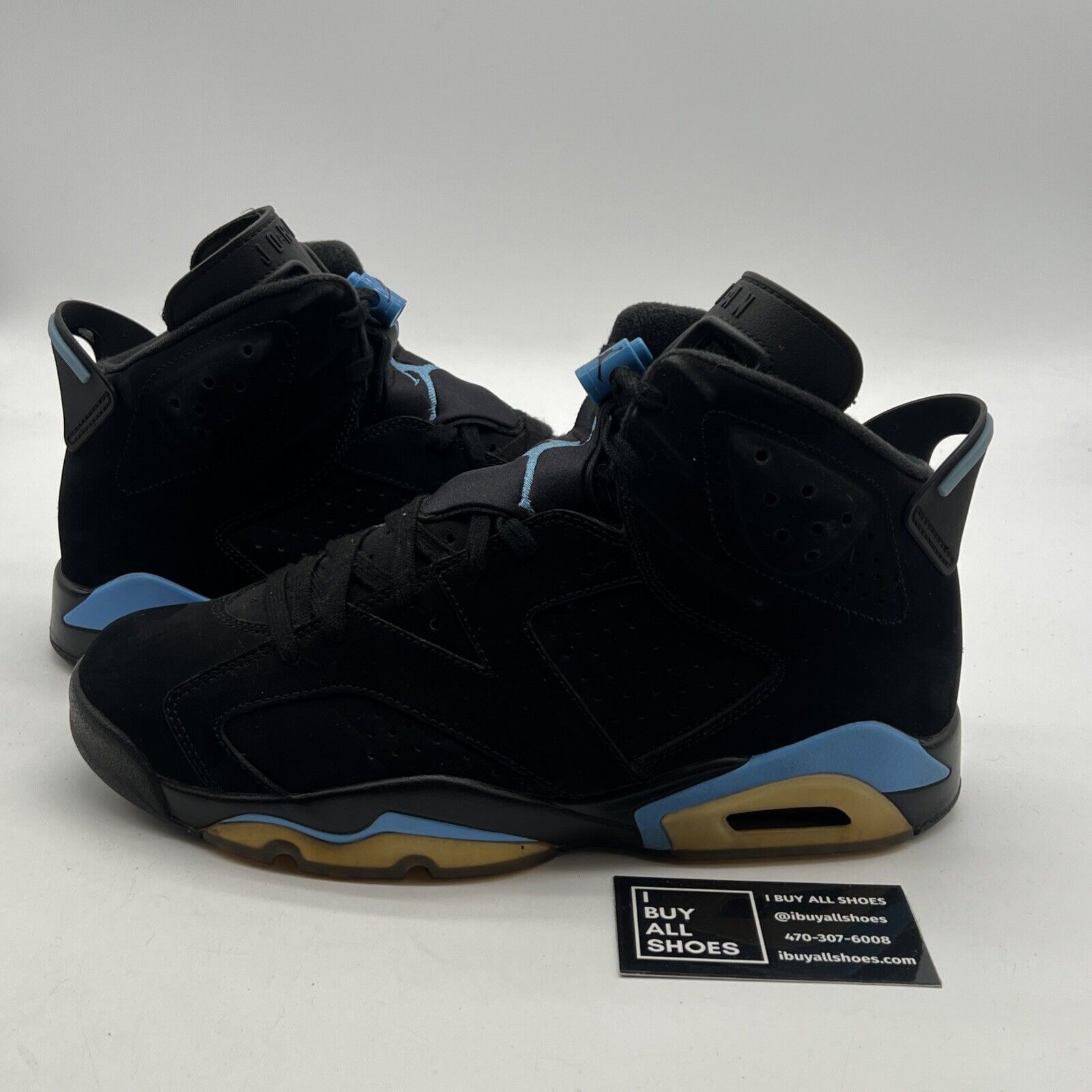 Size 10 - Air Jordan 6 Retro UNC (384664-006)