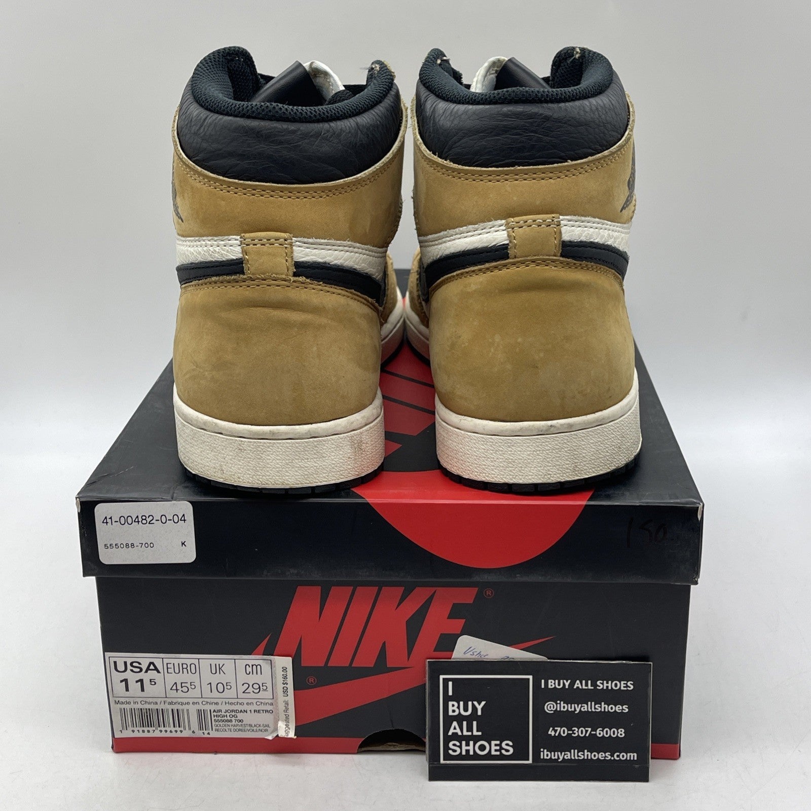 Size 11.5 - Air Jordan 1 Retro High OG Rookie of the Year 2018 (555088-700)