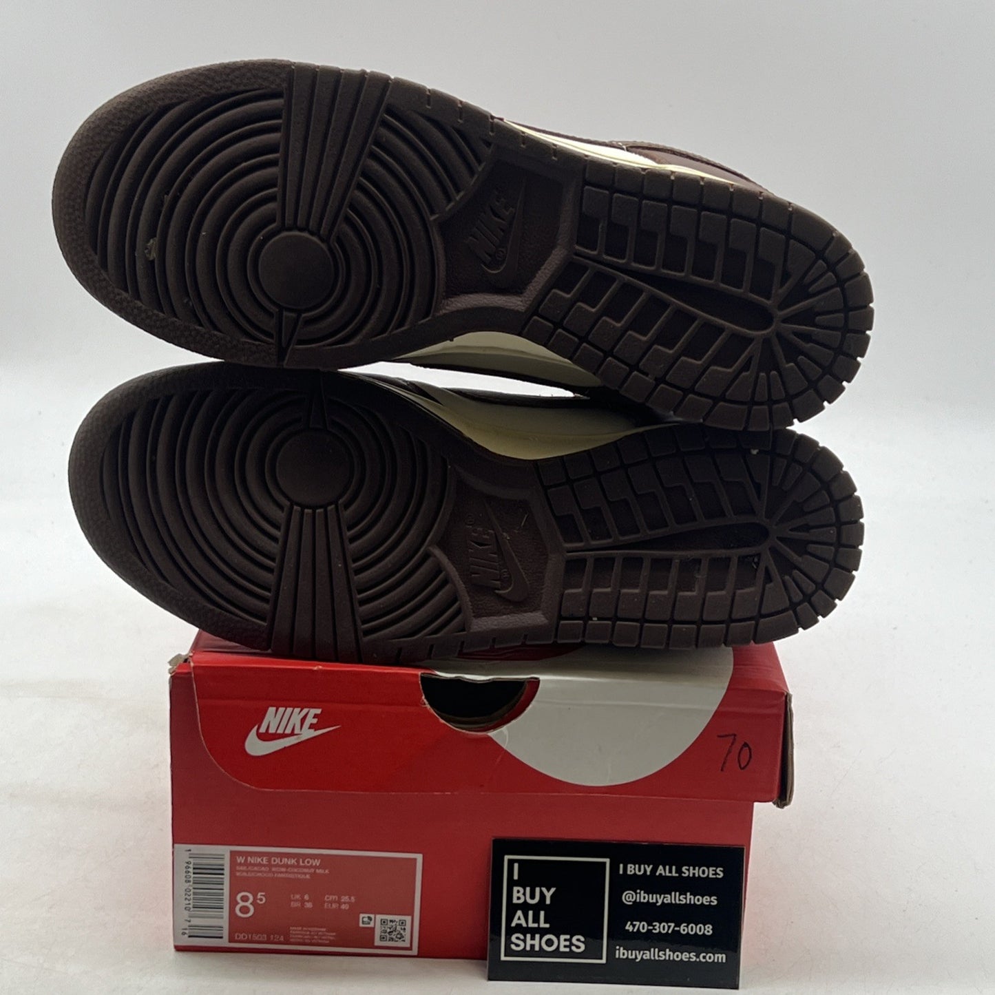 Size 8.5 - Nike Dunk Low Cacao Wow W (DD1503-124)