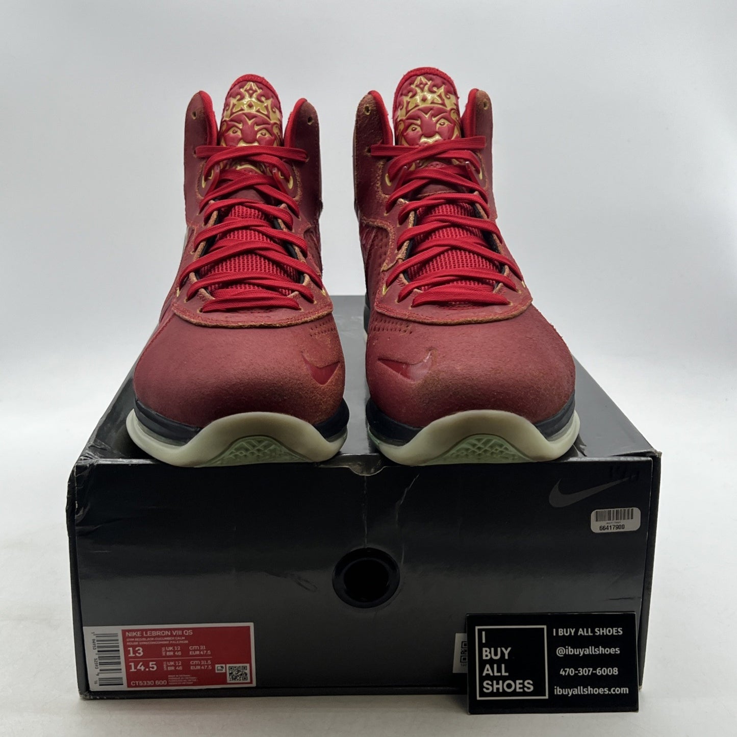 Size 13 - Nike LeBron 8 QS Empire Jade (CT5330-600)