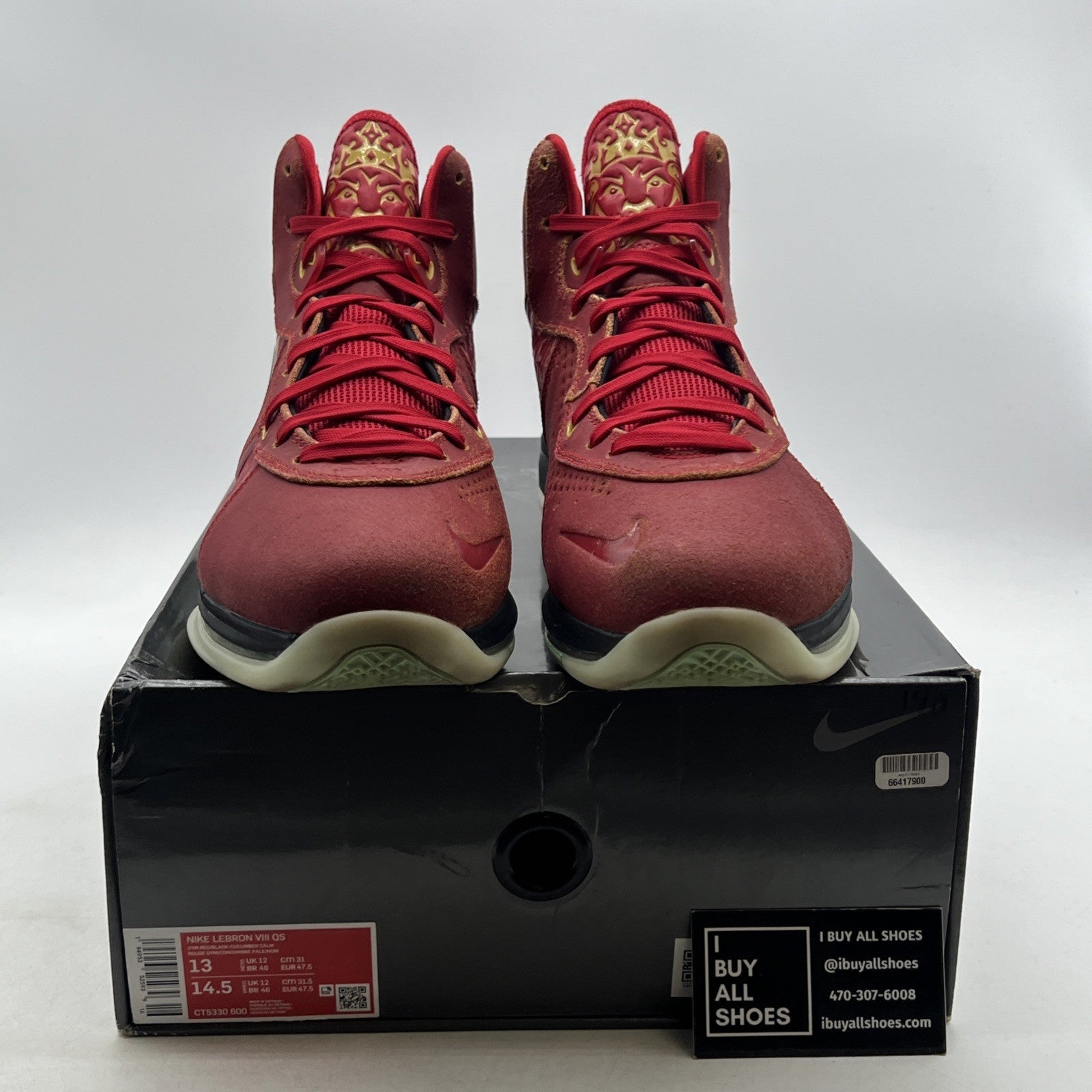 Size 13 - Nike LeBron 8 QS Empire Jade (CT5330-600)