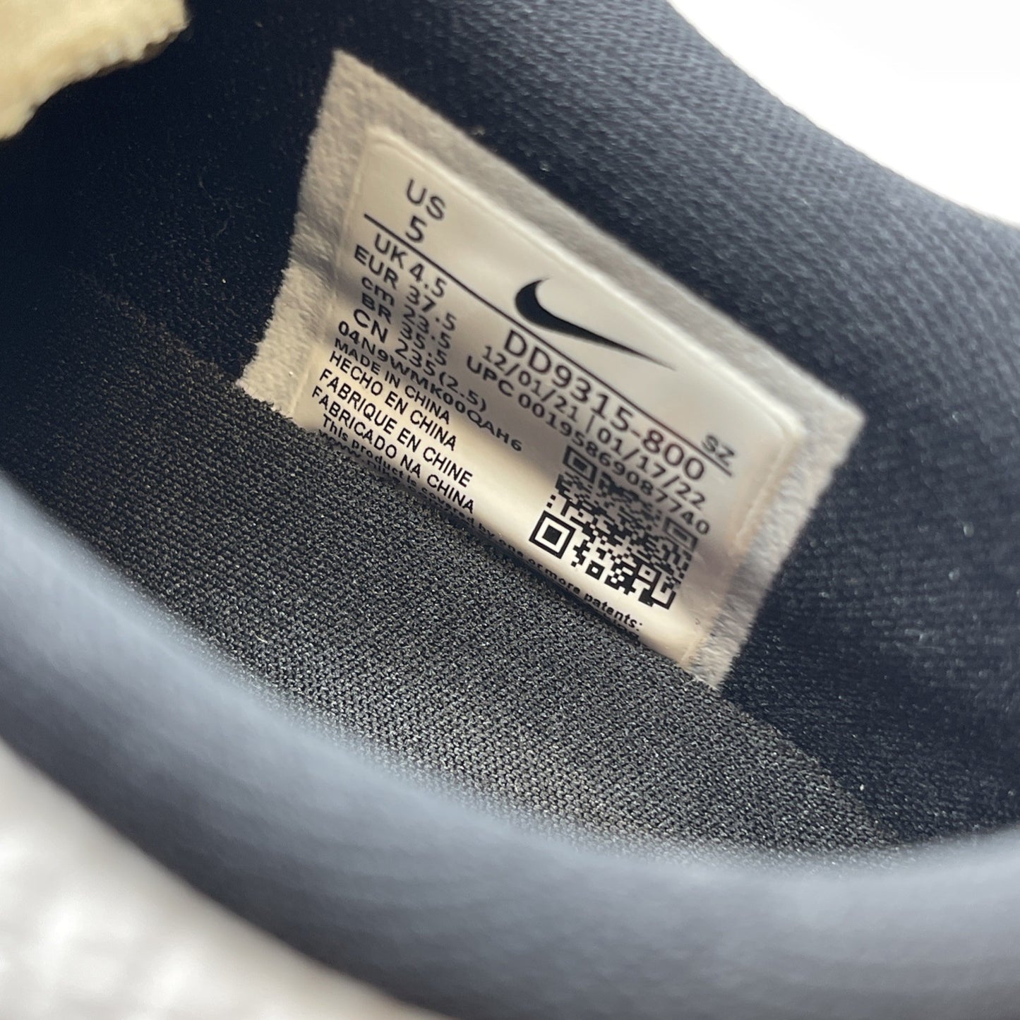 Size 5 - Jordan 1 Low Golf Shattered Backboard 2022 Suede Leather (DD9315-800)