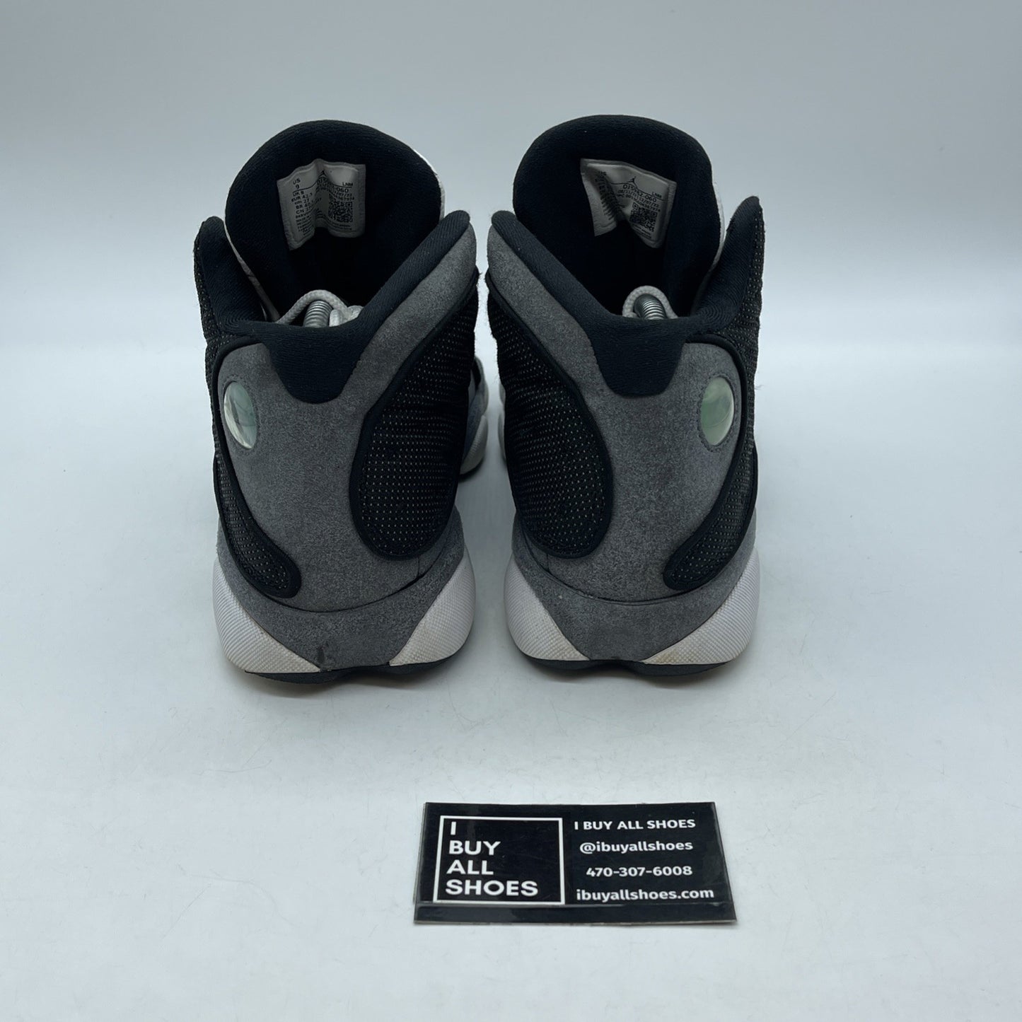 Size 9 - Air Jordan 13 Retro Black Flint Grey Suede Leather (DJ5982-060)