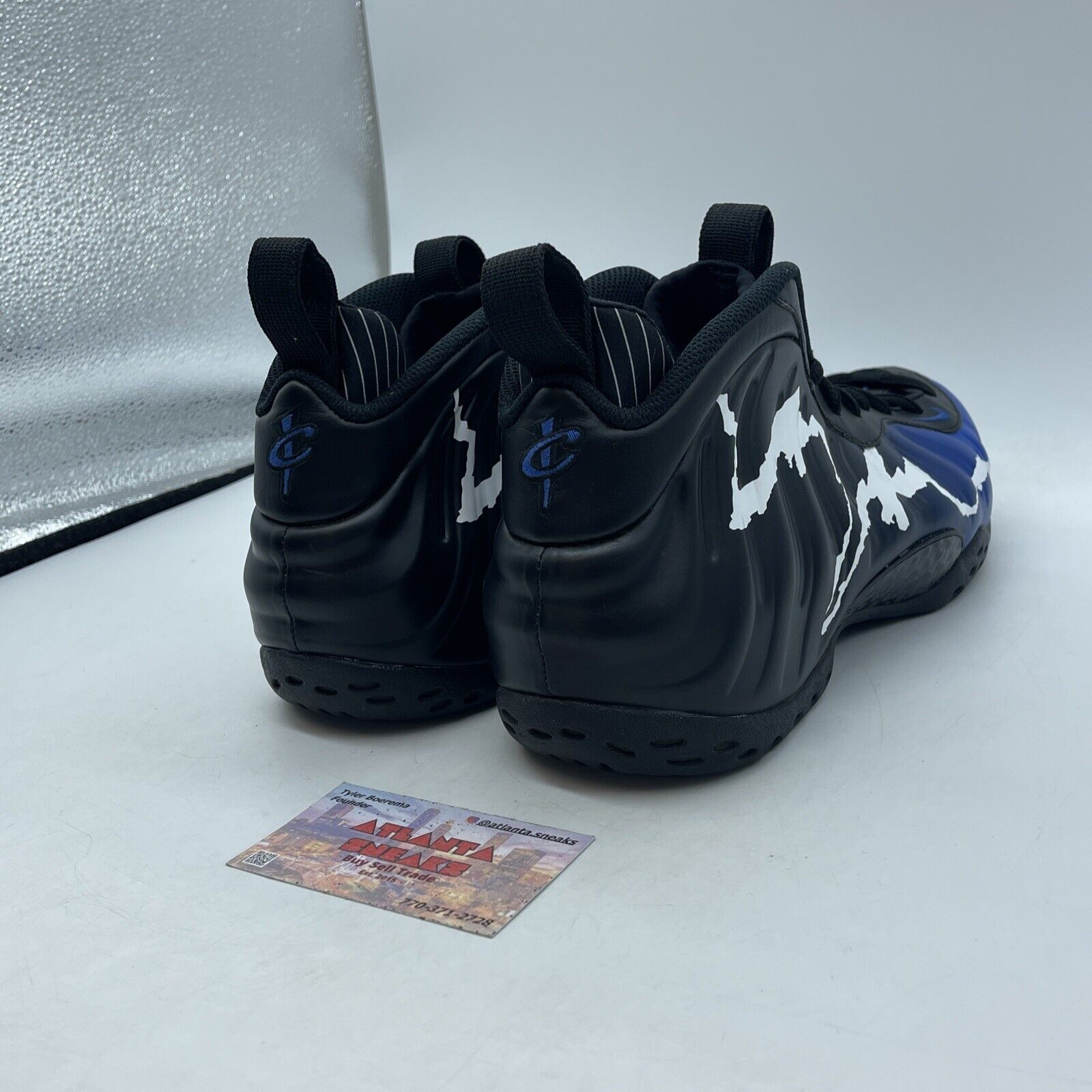 Size 10 - Nike Air Foamposite One 1996 All-Star Game Black Blue (CN0055-001)