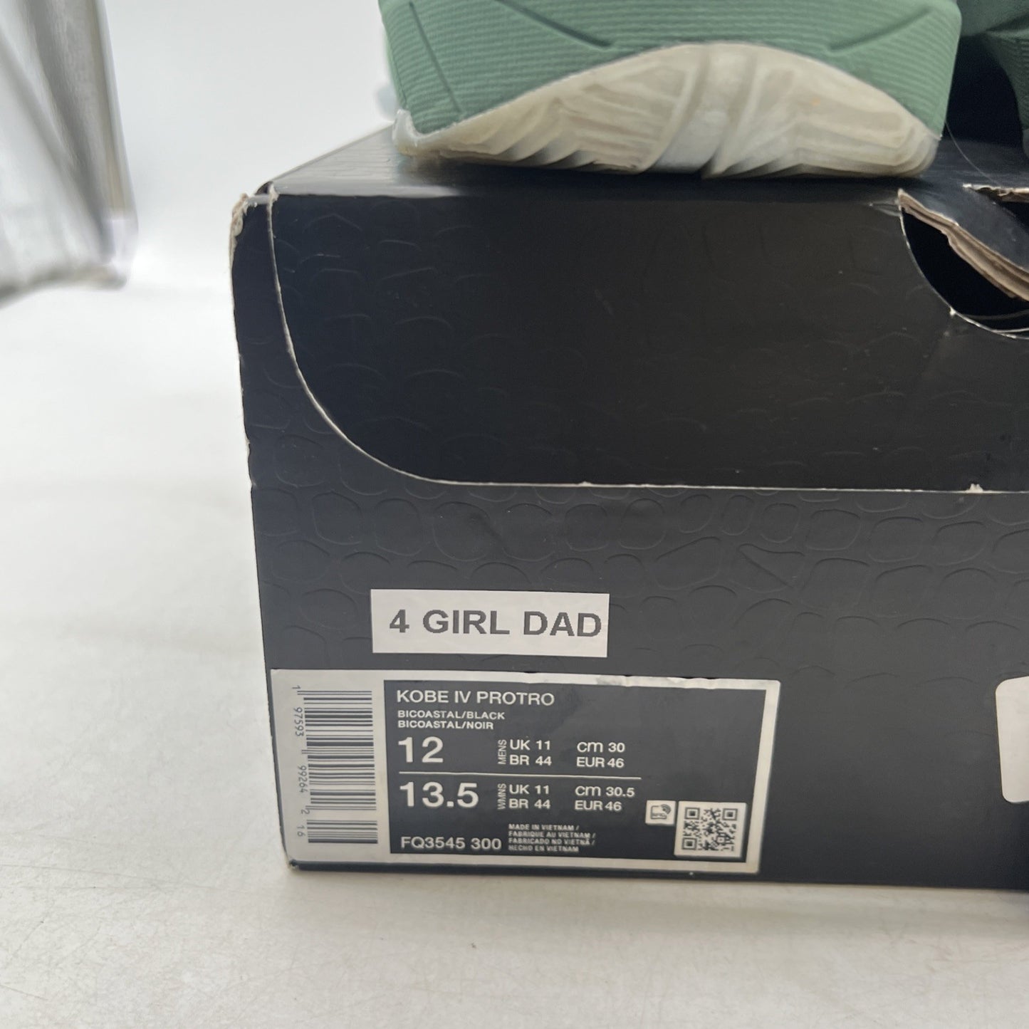 Size 12 - Nike Zoom Kobe 4 Protro Girl Dad (FQ3545-300)