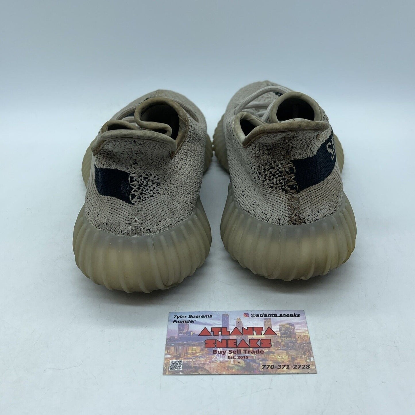 Size 8 - adidas Yeezy Boost 350 V2 Low Slate Grey Black Suede (HP7870)