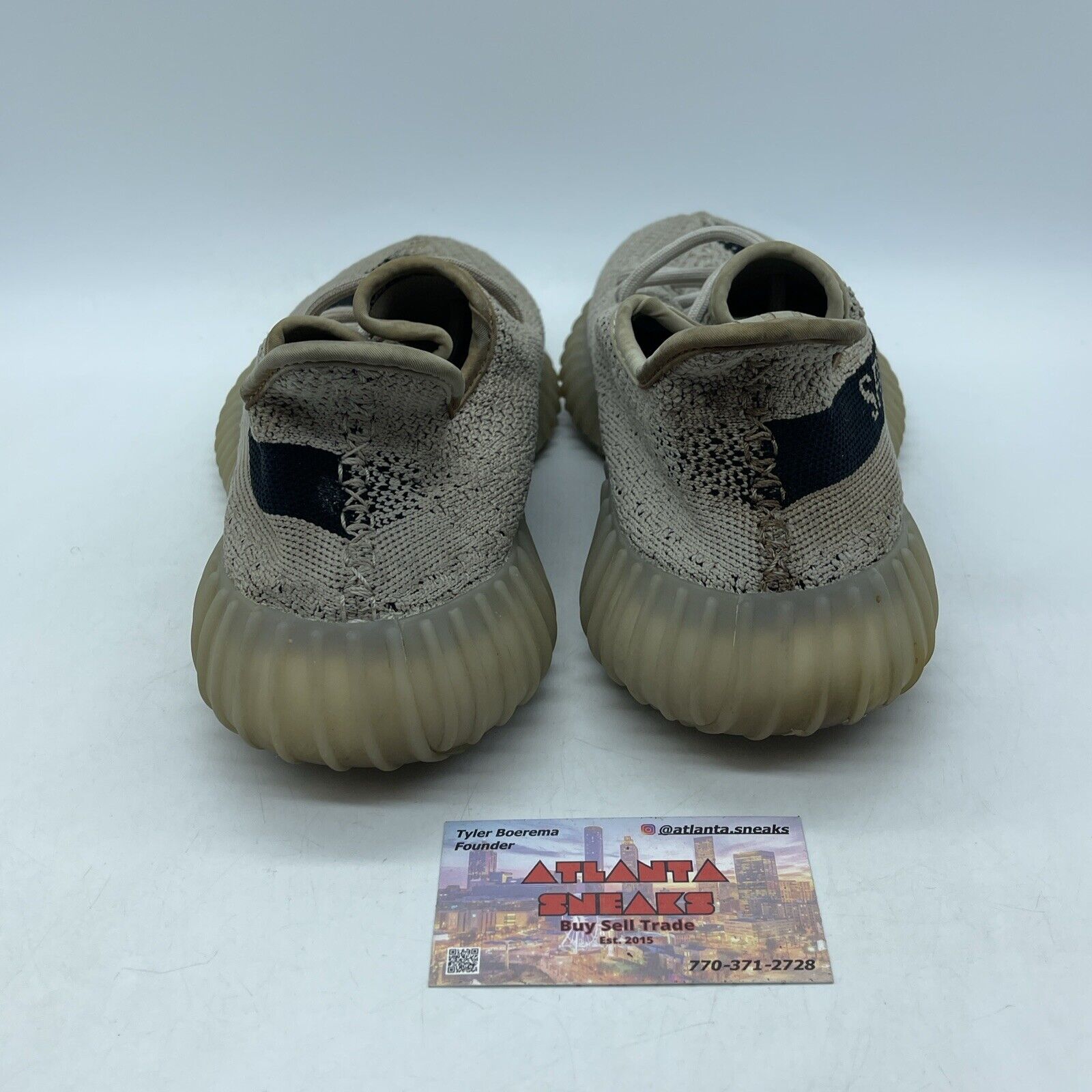 Size 8 - adidas Yeezy Boost 350 V2 Low Slate Grey Black Suede (HP7870)