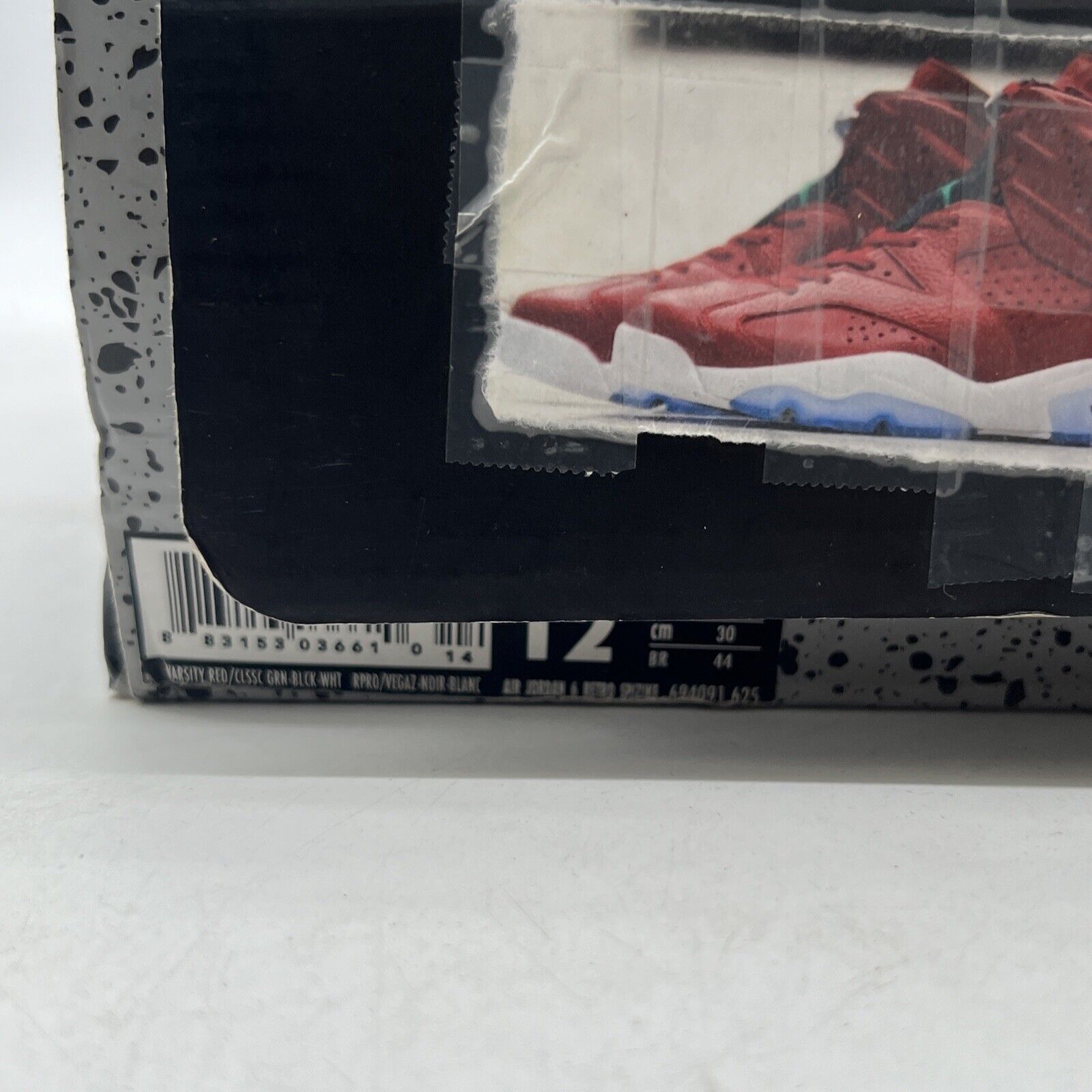 Size 12 - Air Jordan 6 Spizike History of Jordan (694091-625)