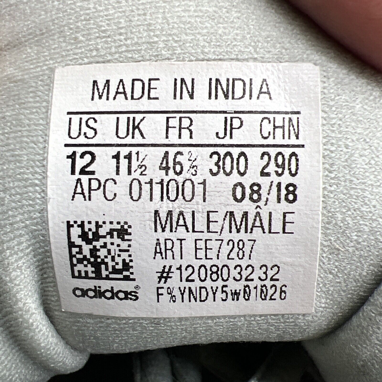 Size 12 - adidas Yeezy 500 Salt Suede (EE7287)