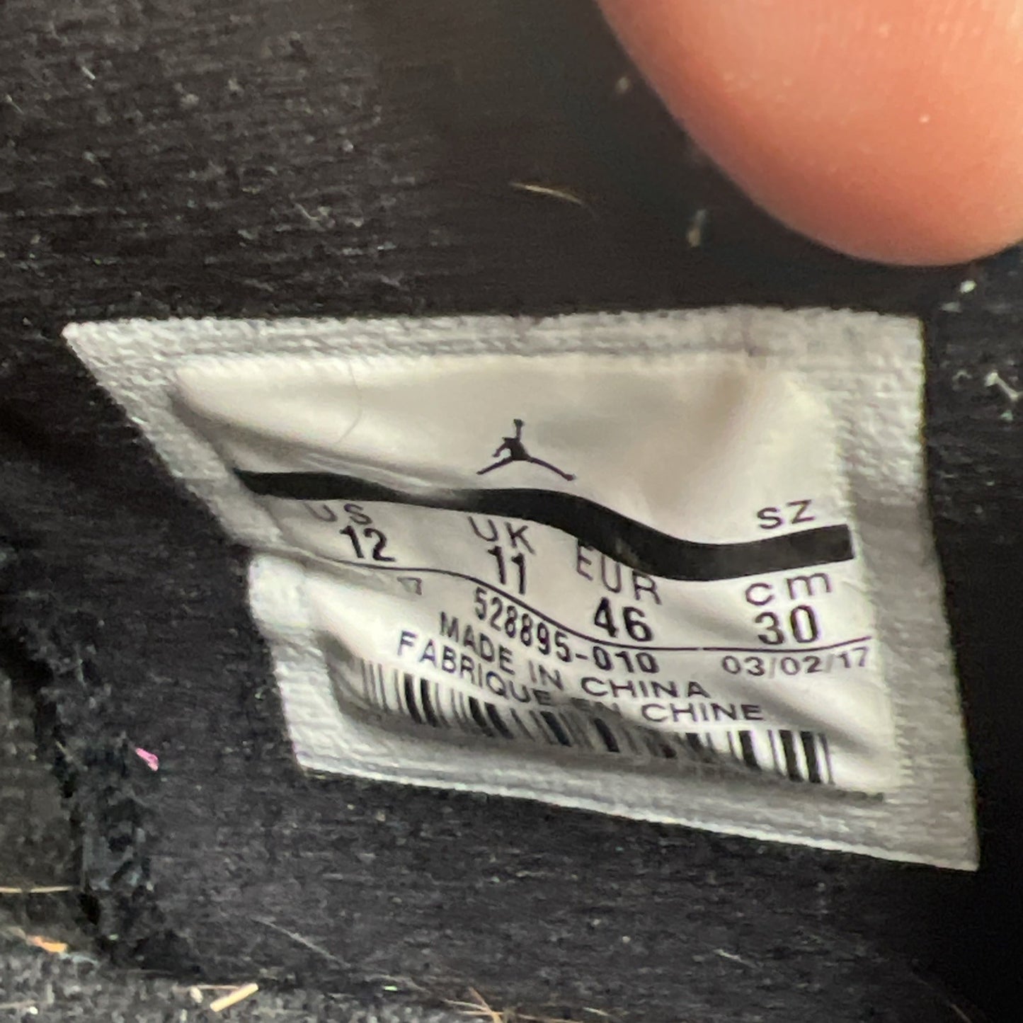 Size 12 - Air Jordan 11 Retro Low Barons (528895-010)