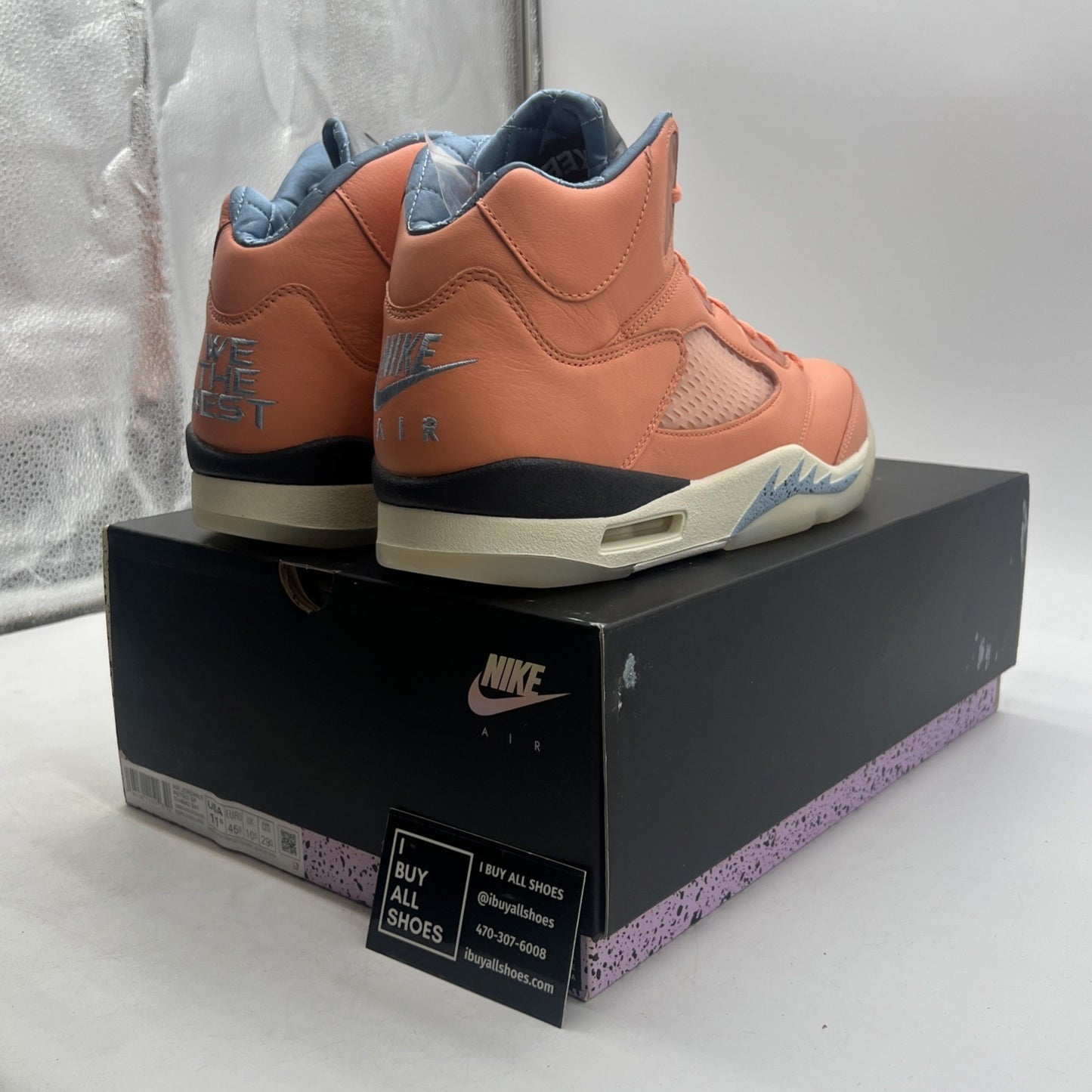 Size 11.5 - Air Jordan 5 Retro x DJ Khaled Mid We The Best - Crimson Bliss