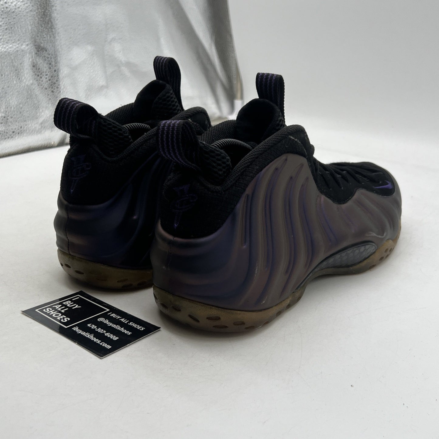Size 9.5 - Nike Air Foamposite One 2017 Eggplant (314996-008)