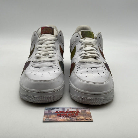 Size 11 - Nike Air Force 1 Low Misplaced Swoosh - White (CK7204-101)