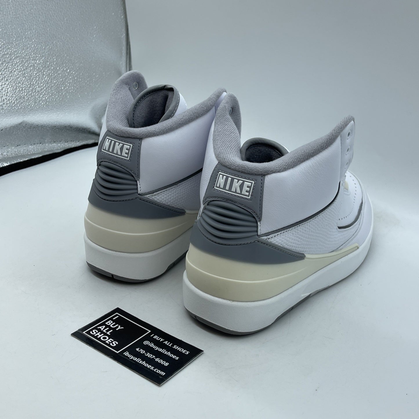 Size 11 - Air Jordan 2 Retro White Cement Grey Leather (DR8884-100)