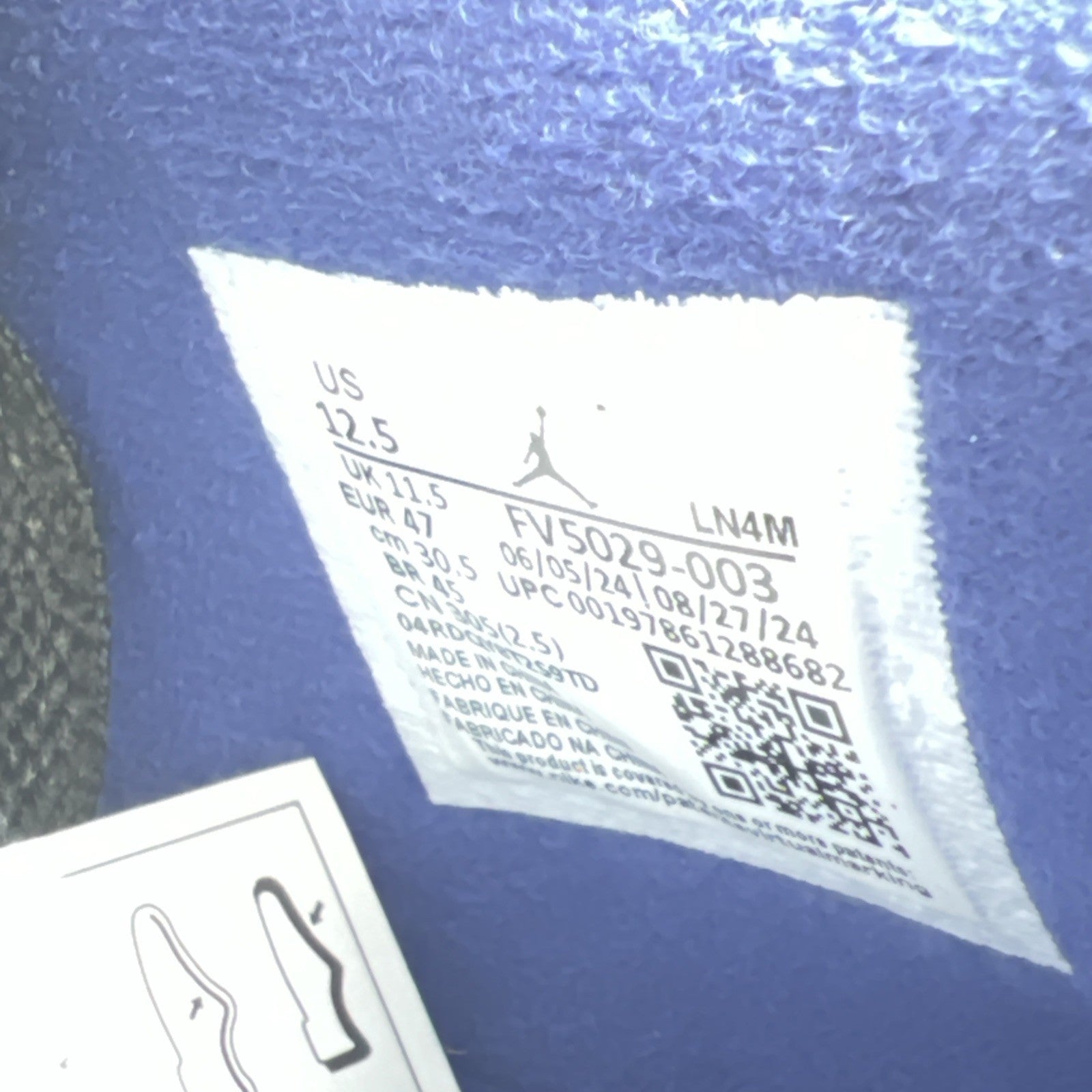 Size 12.5 - Air Jordan 4 Retro Rare Air - Gold Lettering (FV5029-003)