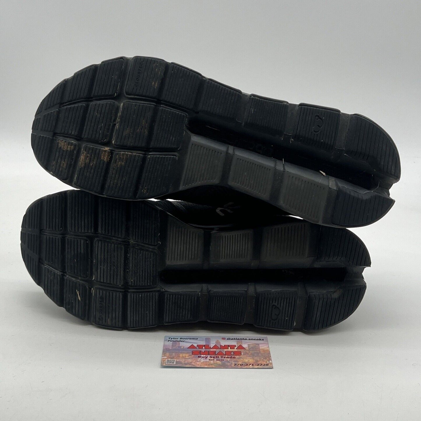 Size 11.5 - On Cloud Helion Speedboard Cloudtec Running Shoes Black Gray