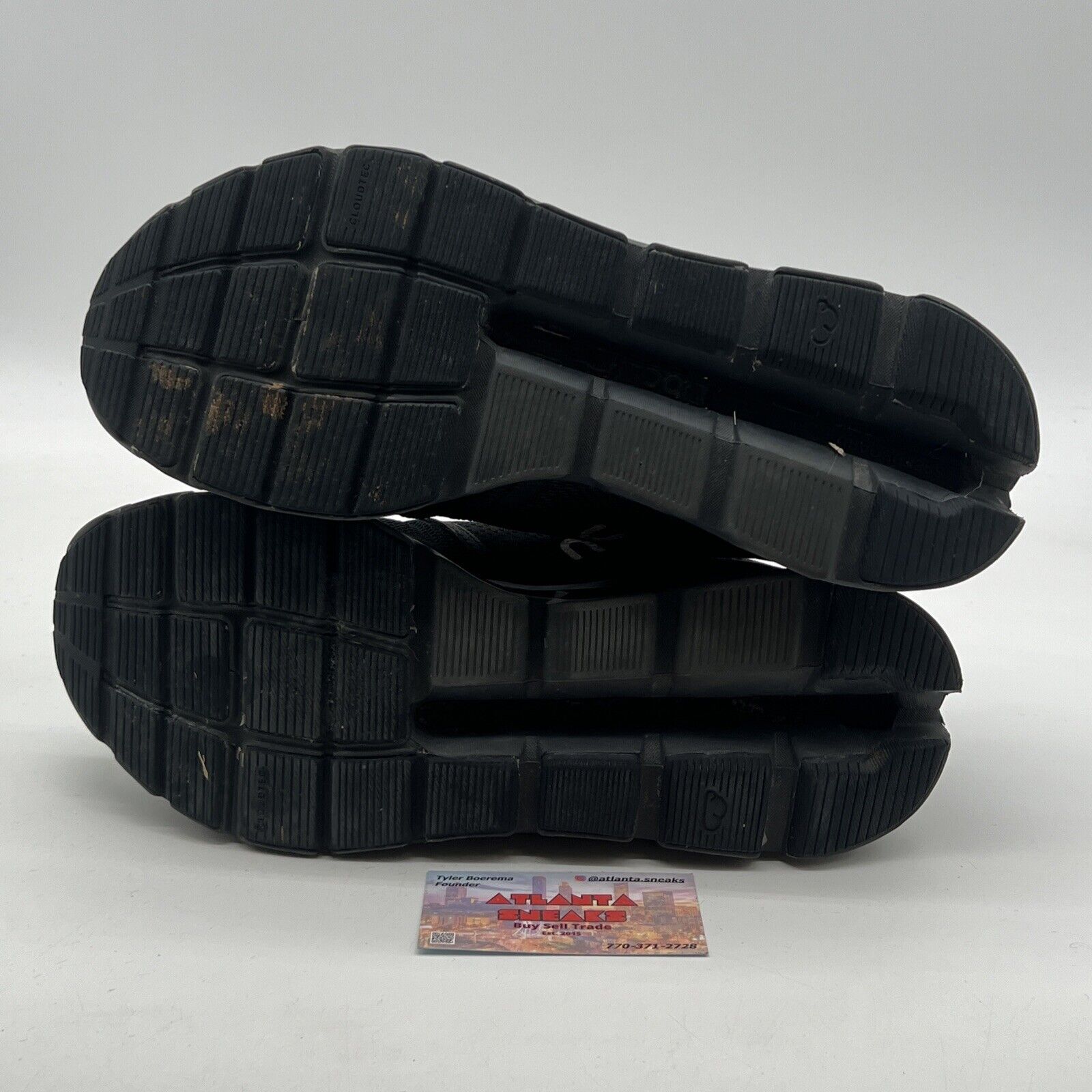 Size 11.5 - On Cloud Helion Speedboard Cloudtec Running Shoes Black Gray