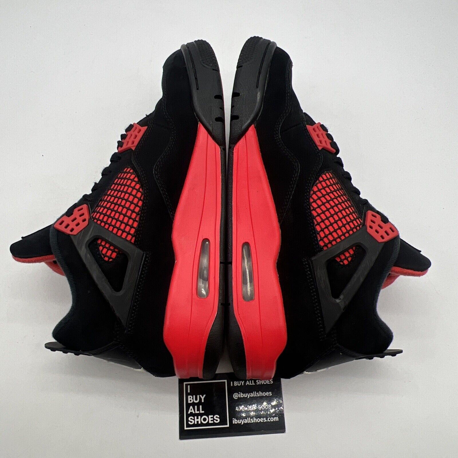 Size 9 - Air Jordan 4 Retro Mid Red Thunder (CT8527-016)