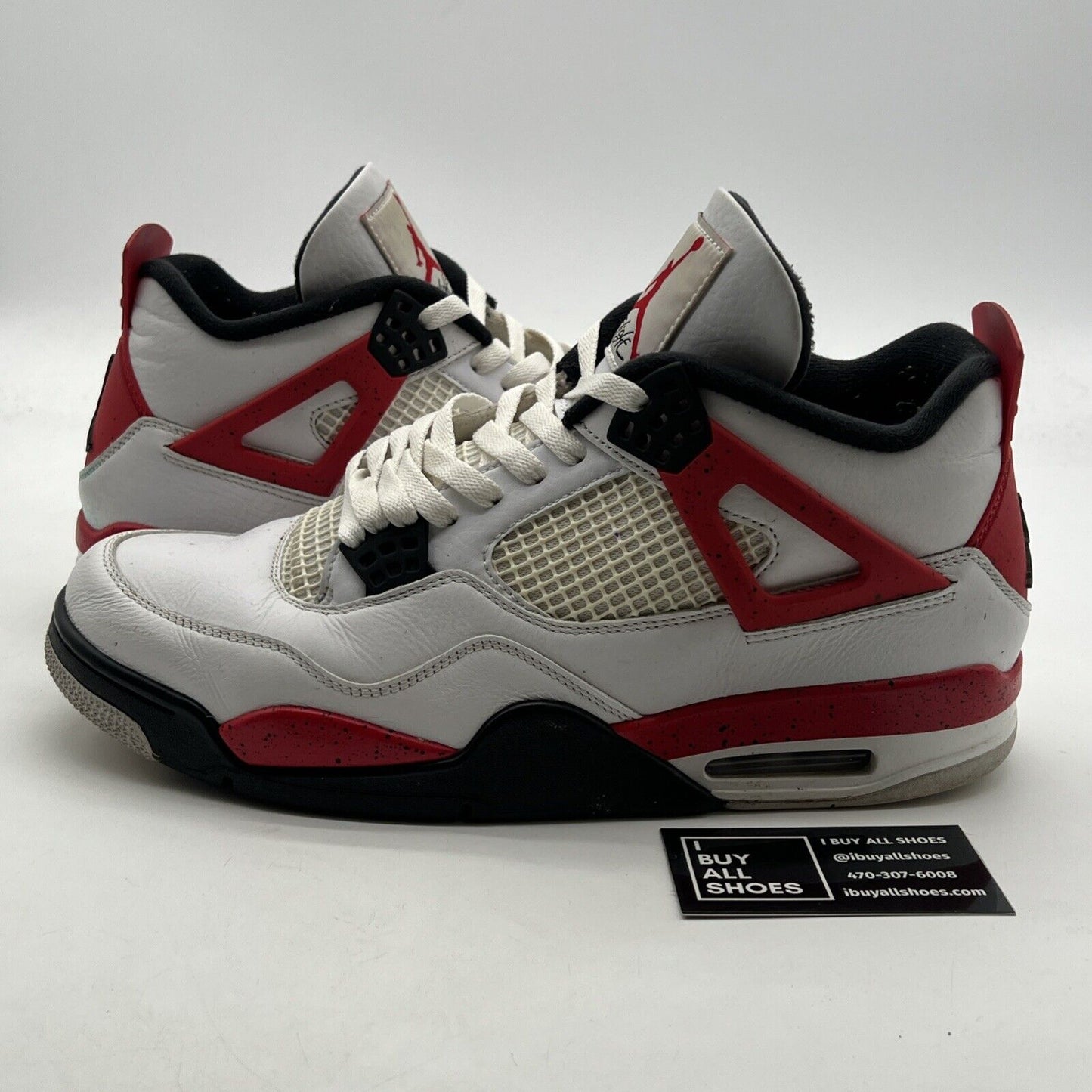 Size 12 - Air Jordan 4 Retro Mid Red Cement (DH6927-161)
