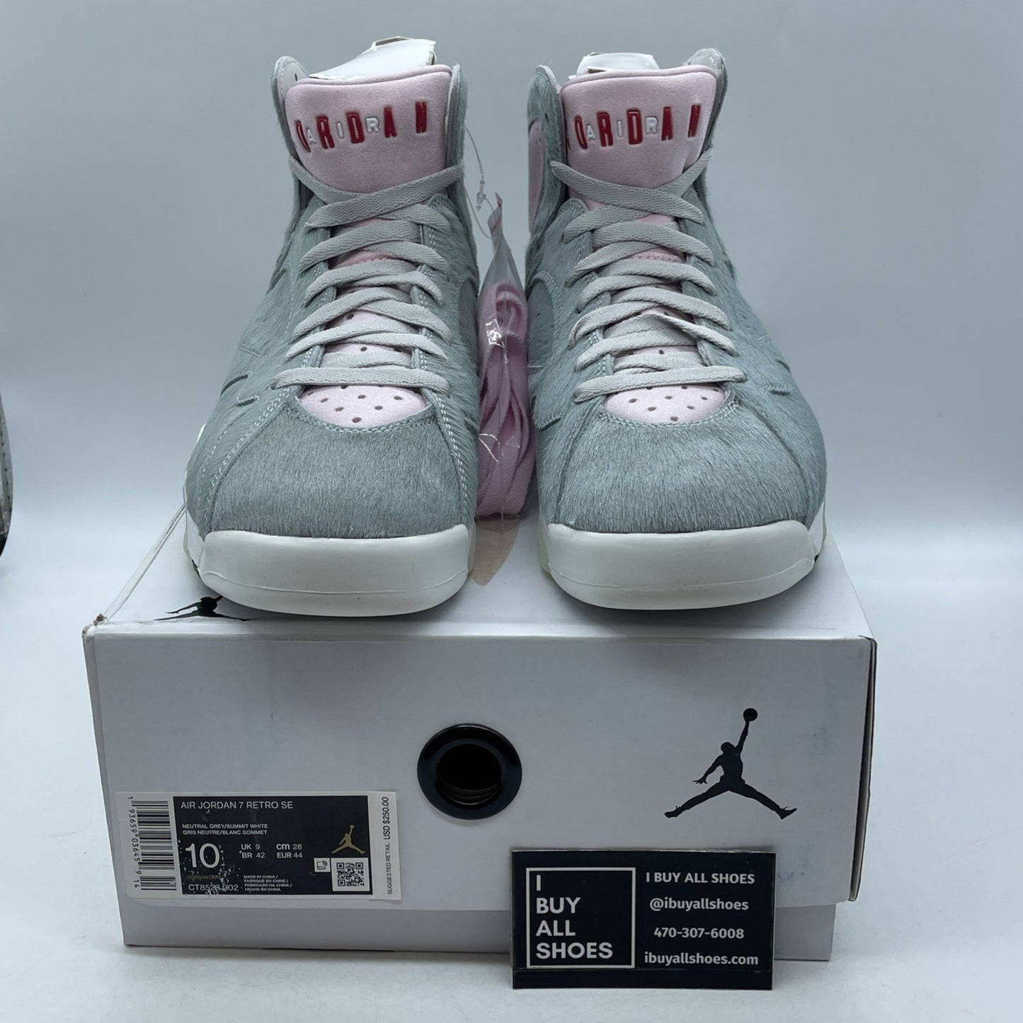 Size 10 - Air Jordan 7 Retro SE Hare 2.0 (CT8528-002))