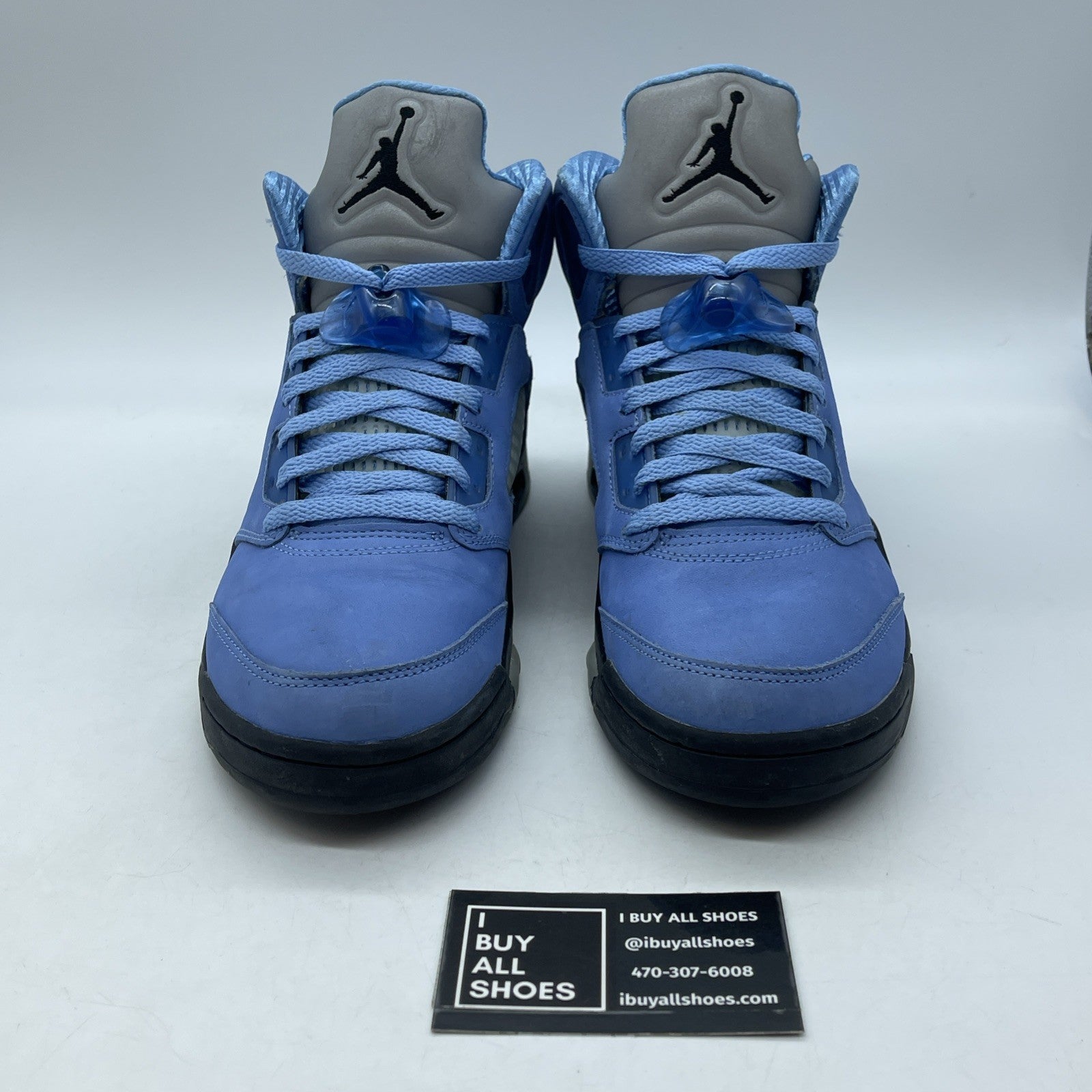 Size 8.5 - Jordan 5 Retro SE Mid UNC Blue Black Suede (DV1310-401)