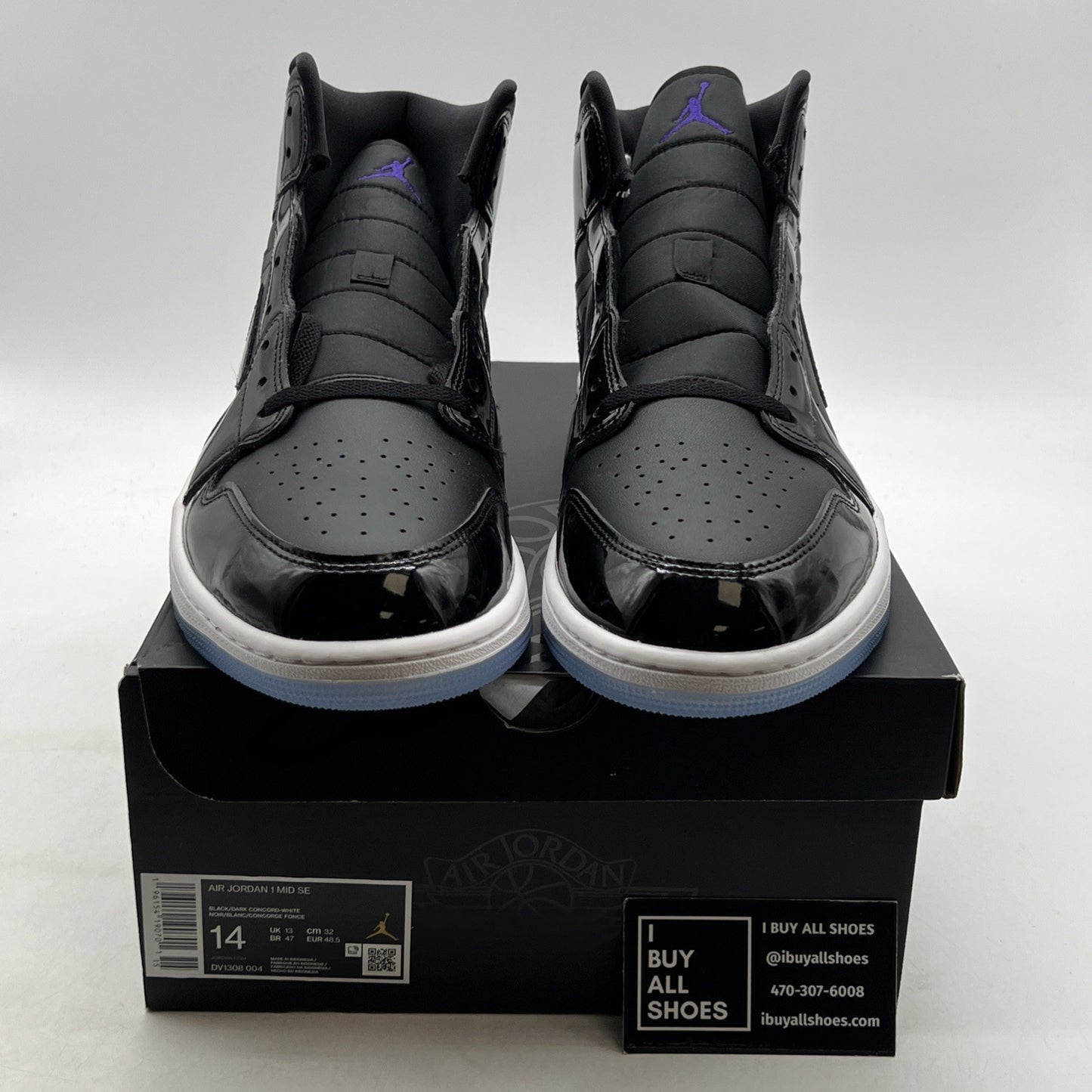 Size 14 - Air Jordan 1 Mid SE Space Jam (DV1308-004)