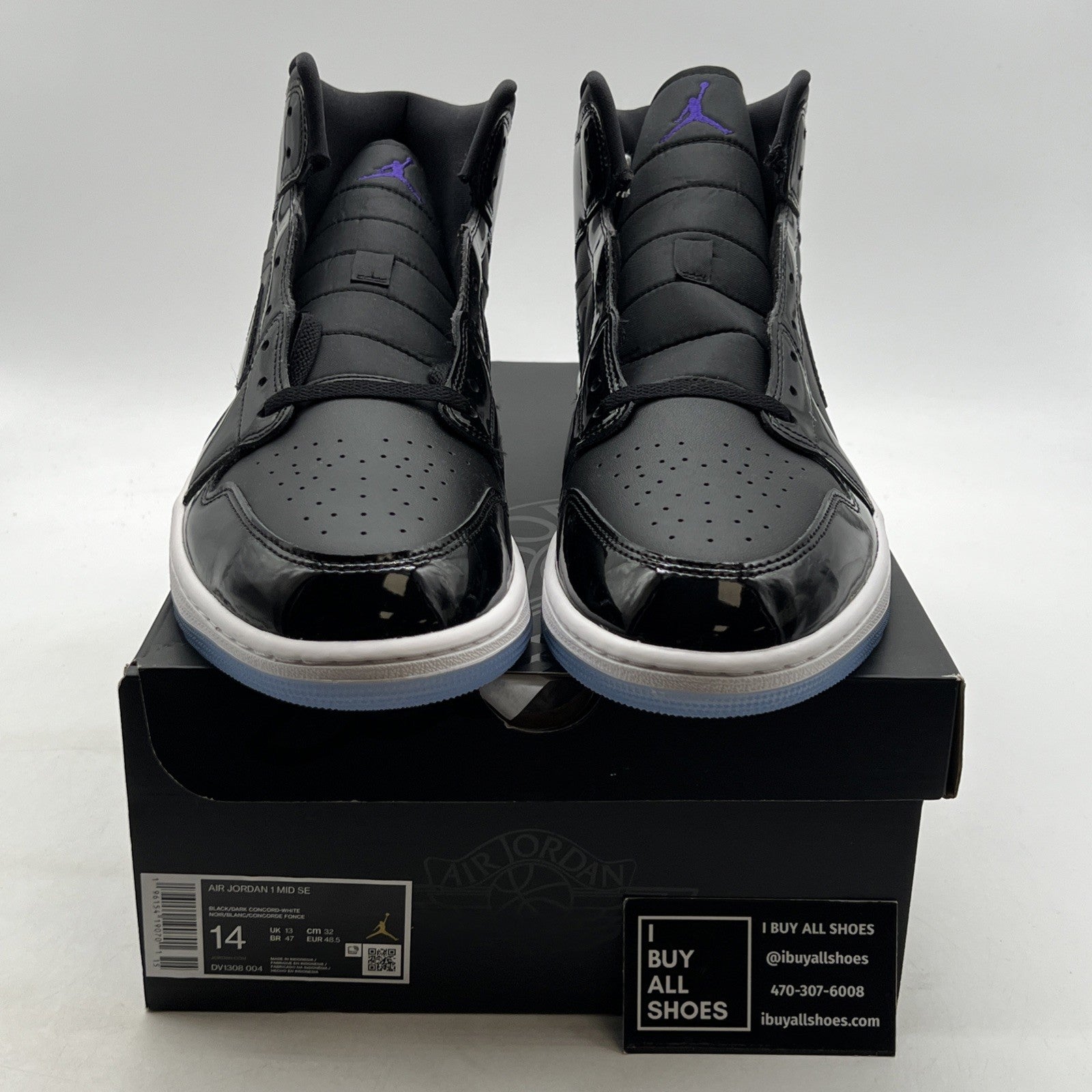 Size 14 - Air Jordan 1 Mid SE Space Jam (DV1308-004)