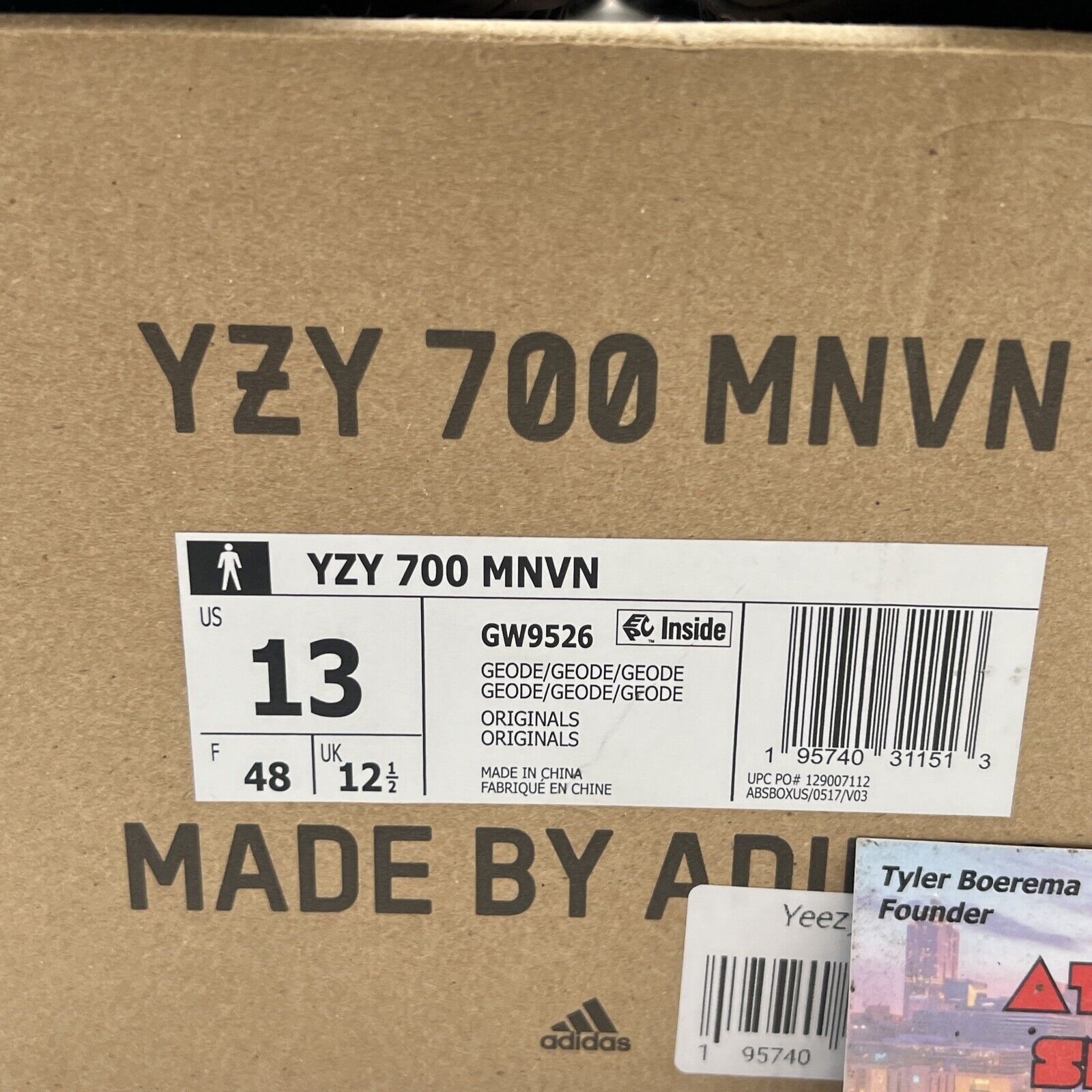 Size 13 - adidas Yeezy Boost 700 MNVN Geode (GW9526)