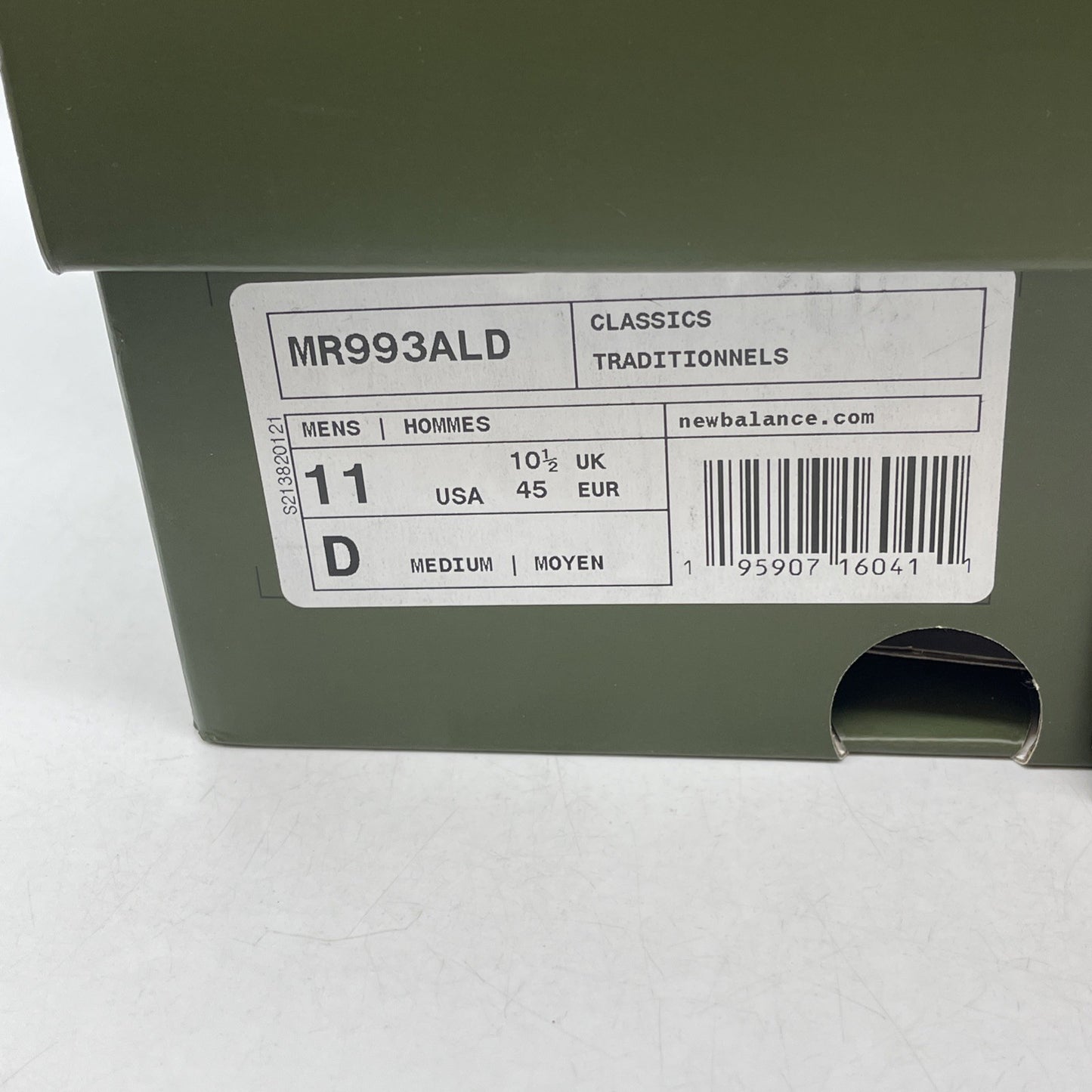 Size 11 - Aimé Leon Dore x New Balance 993 Made in USA Beef &Broccoli (MR993ALD)