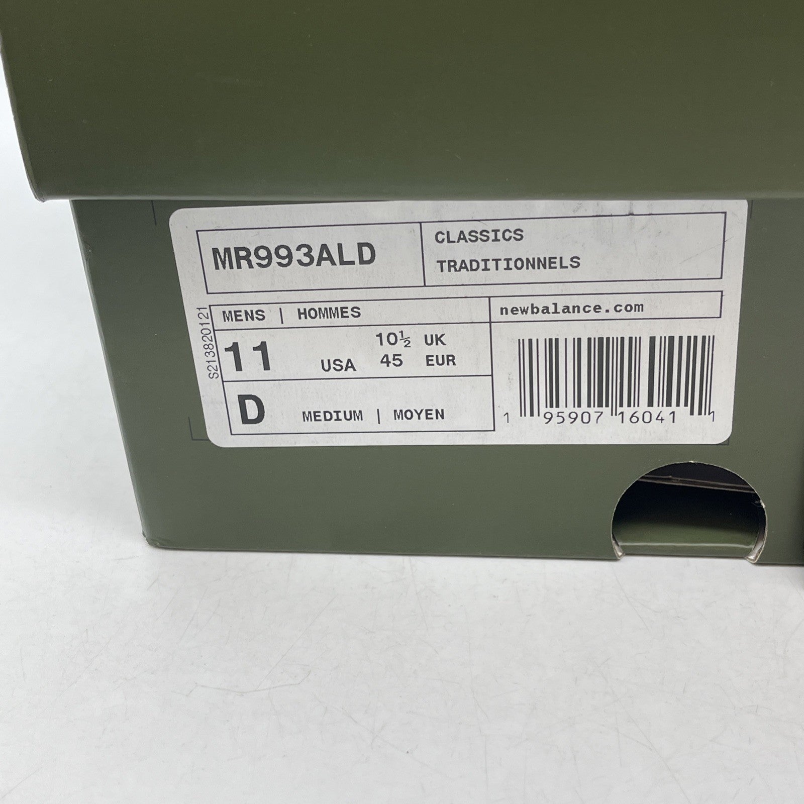 Size 11 - Aimé Leon Dore x New Balance 993 Made in USA Beef &Broccoli (MR993ALD)