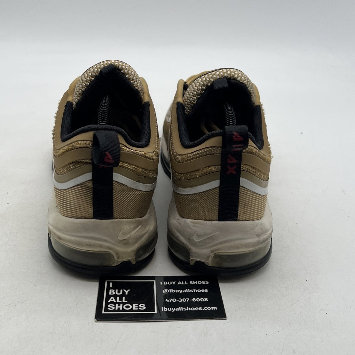 Size 11.5 - Nike Air Max 97 Ultra 17 Metallic Gold (918356-700)