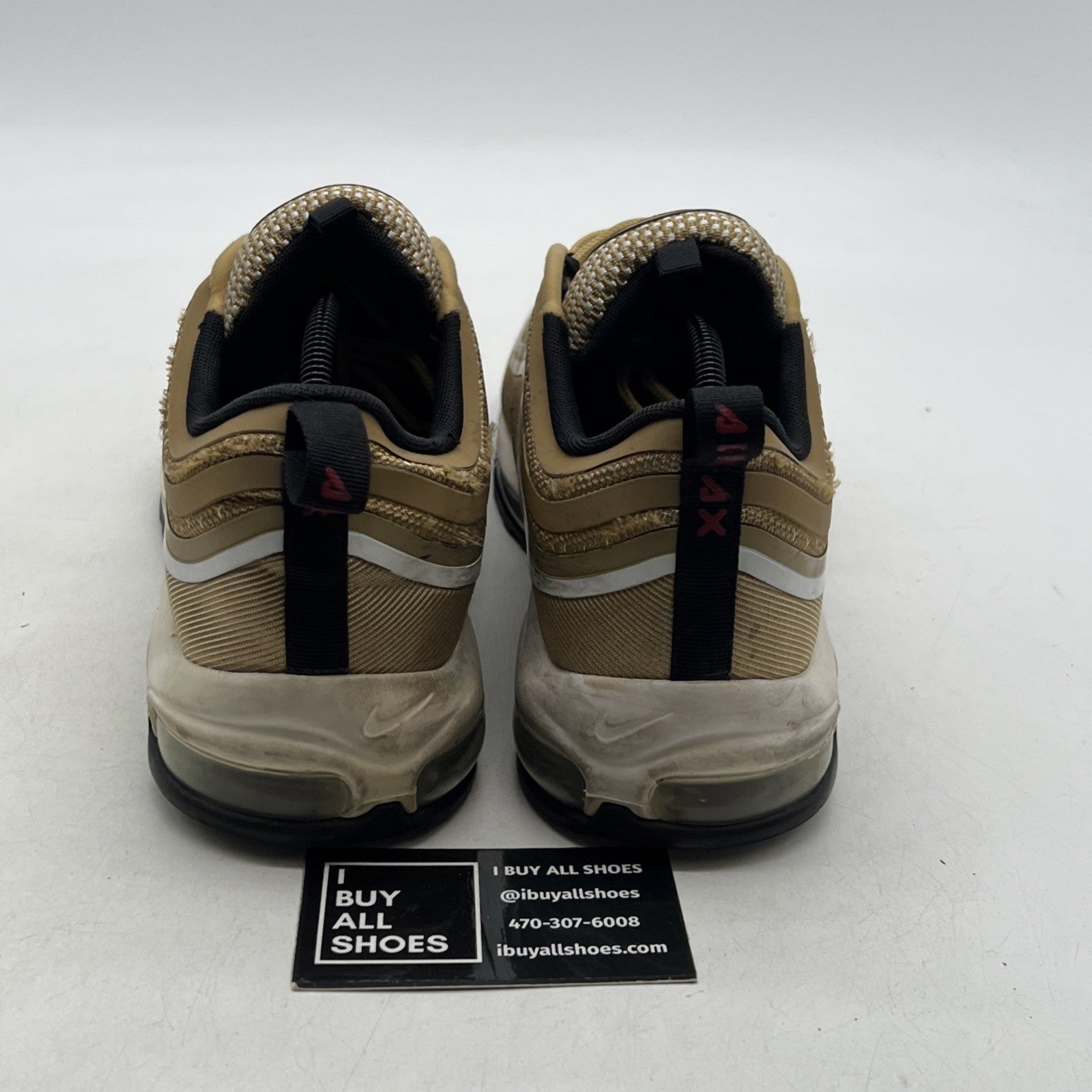 Size 11.5 - Nike Air Max 97 Ultra 17 Metallic Gold (918356-700)