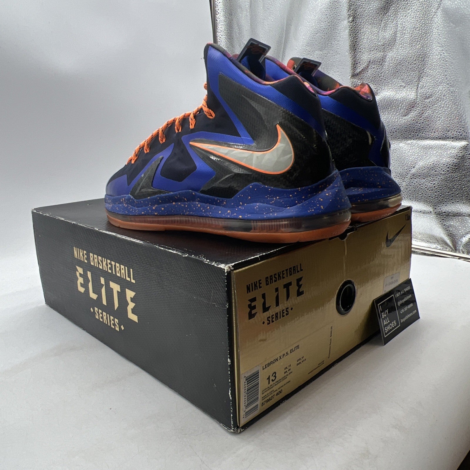 Size 13 - Nike LeBron 10 P.S Elite Superhero (579827-400)