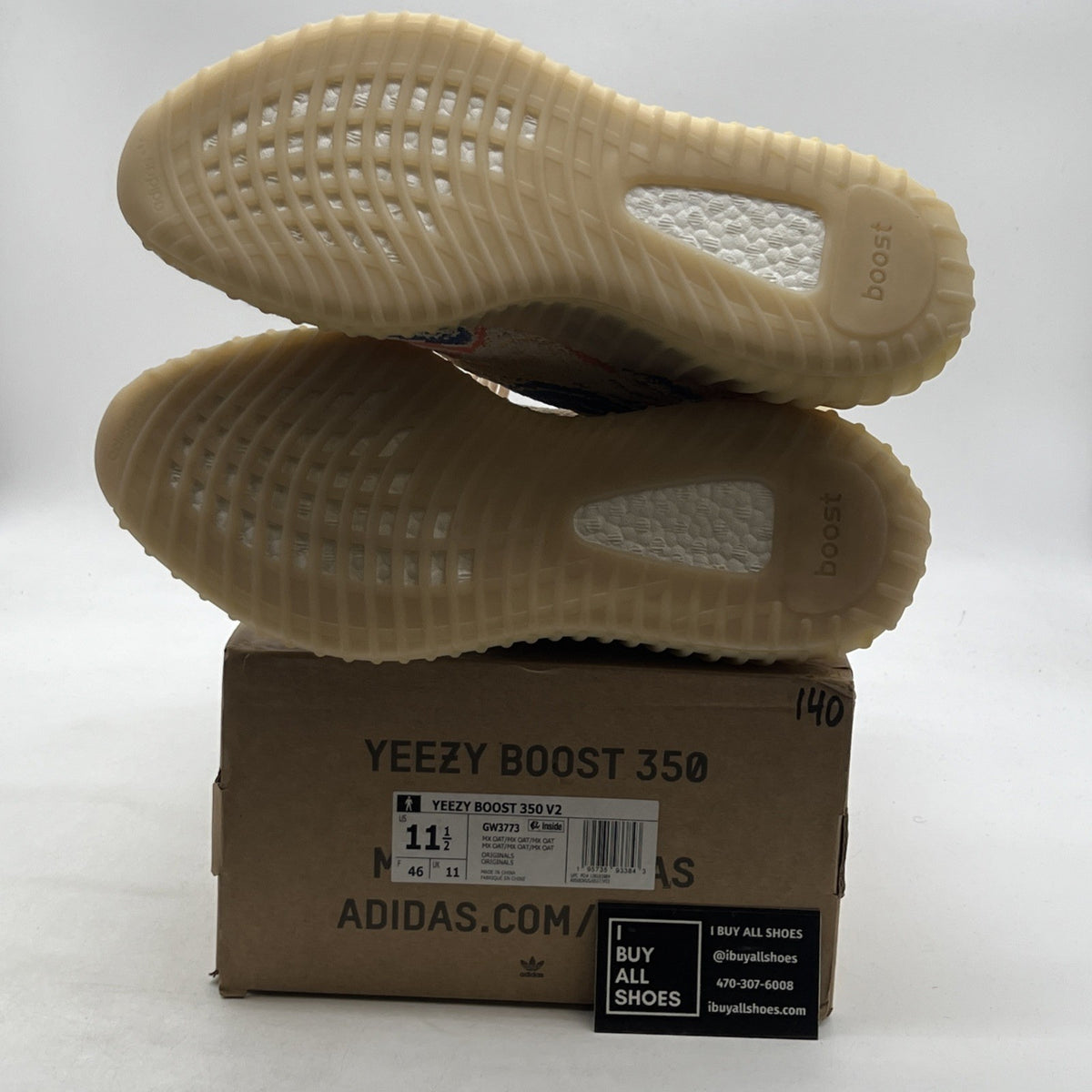 Size 11.5 - adidas Yeezy Boost 350 V2 Low MX Oat (GW3773)