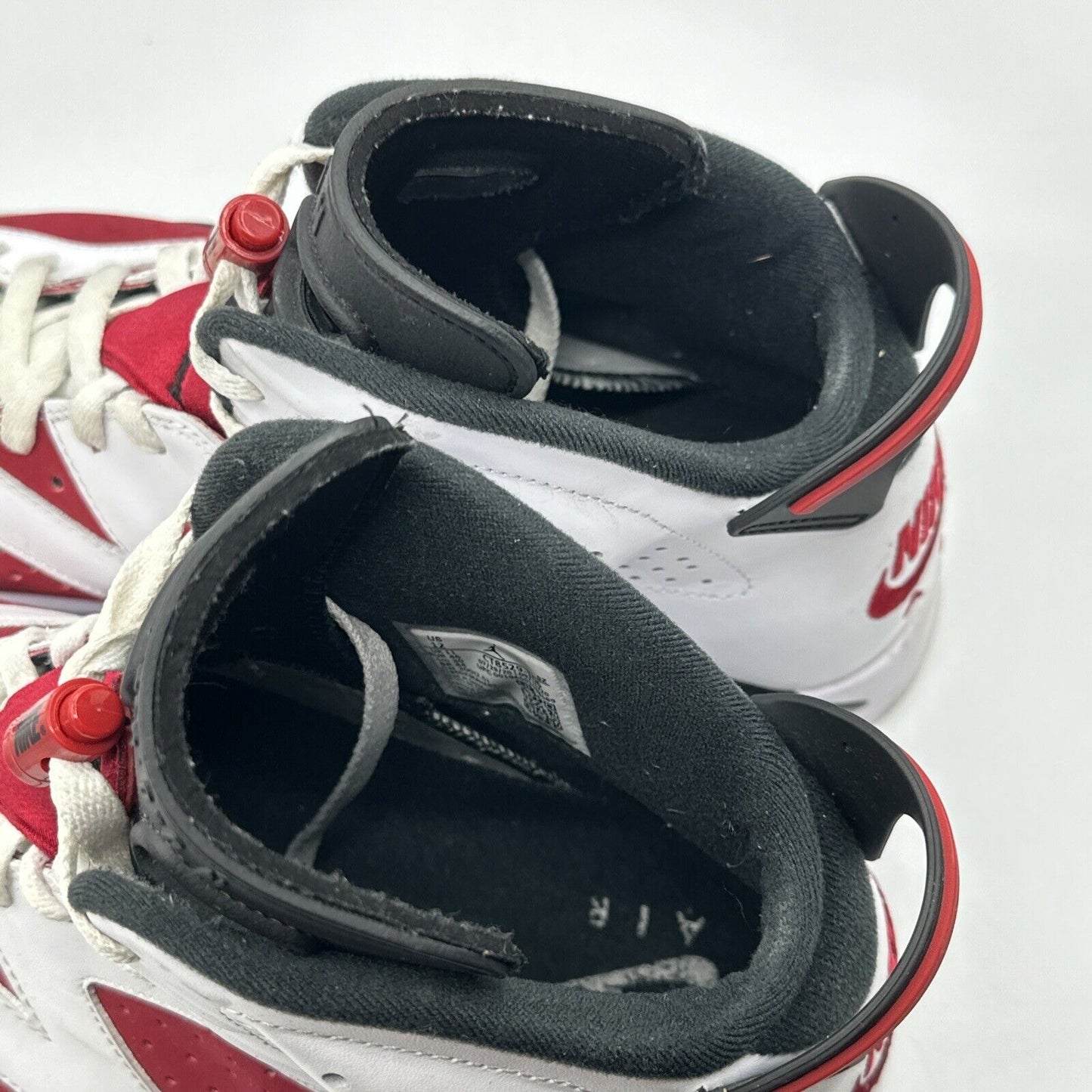 Size 12 - Jordan 6 Retro OG Mid Carmine OG Nike Air Retro Red White