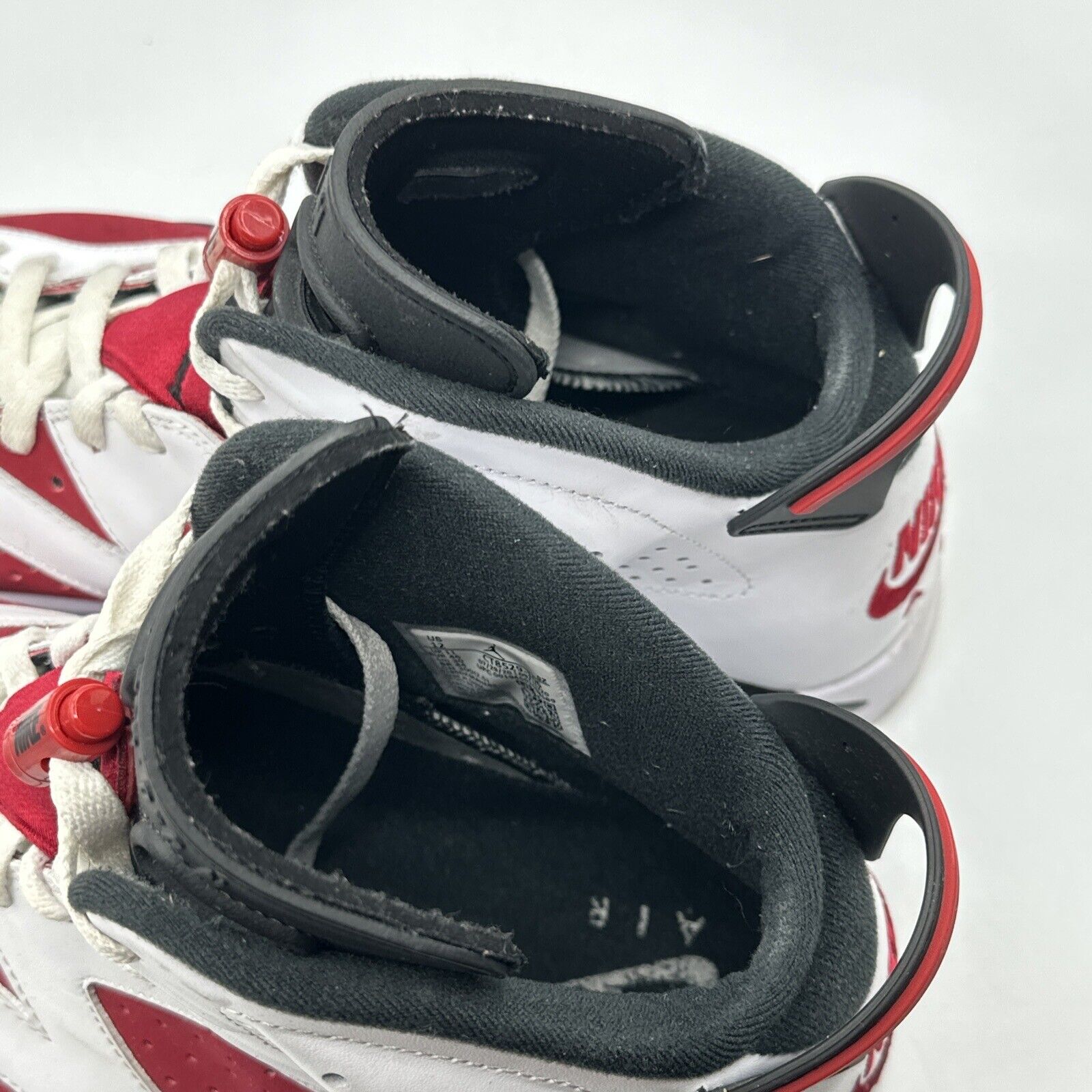 Size 12 - Jordan 6 Retro OG Mid Carmine OG Nike Air Retro Red White