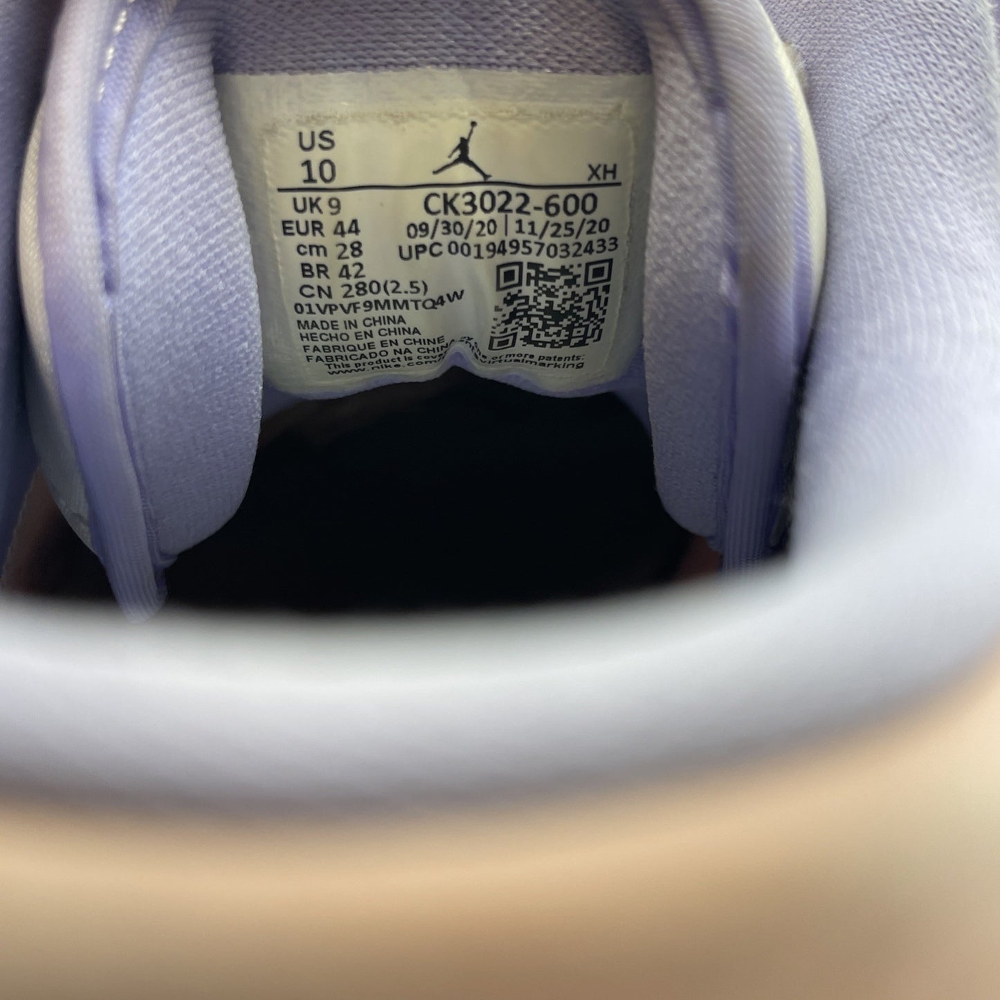 Size 10 - Air Jordan 1 SE Low Arctic Punch Pink White Suede Leather (CK3022-600)